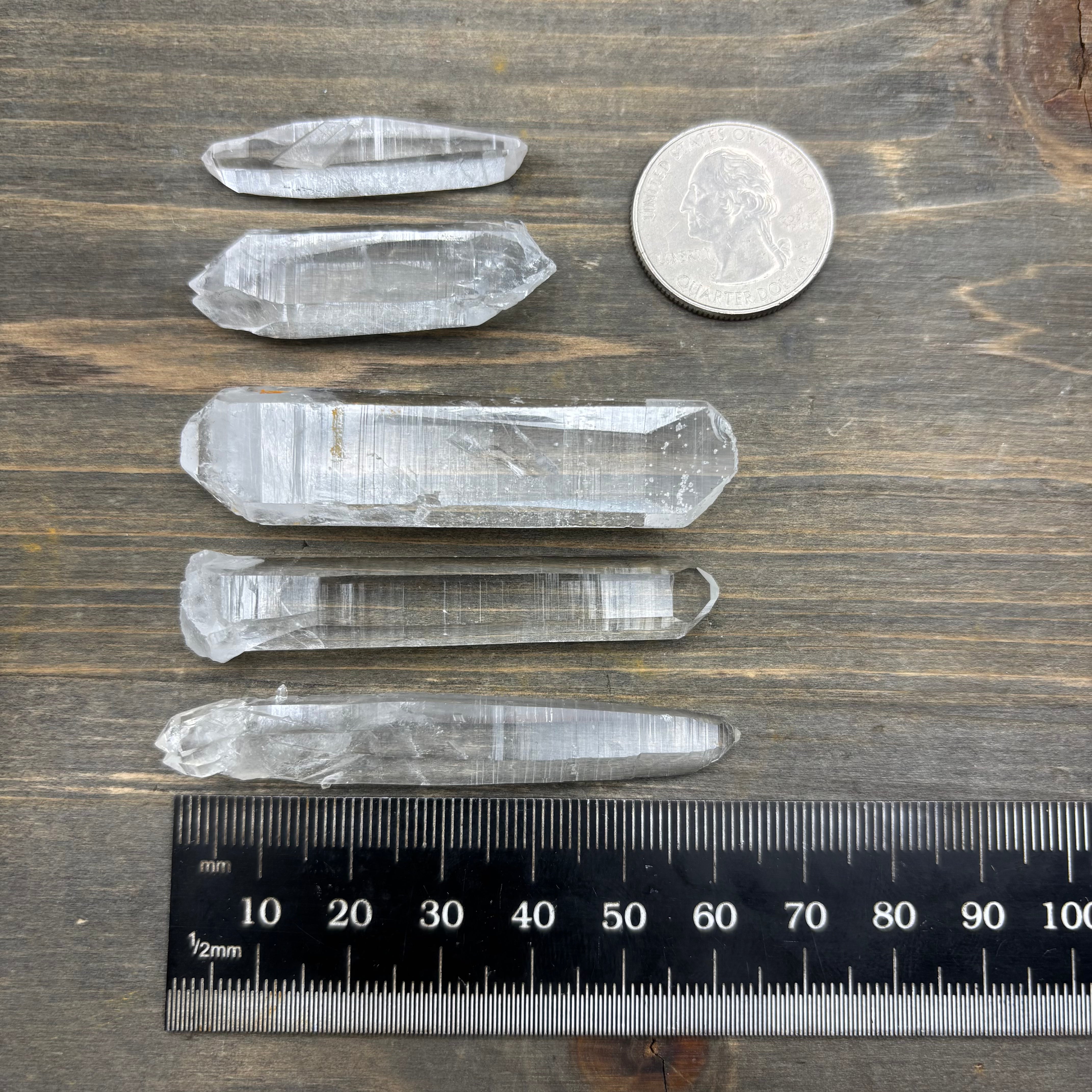 Colombian Quartz, Kit of 5 - 006
