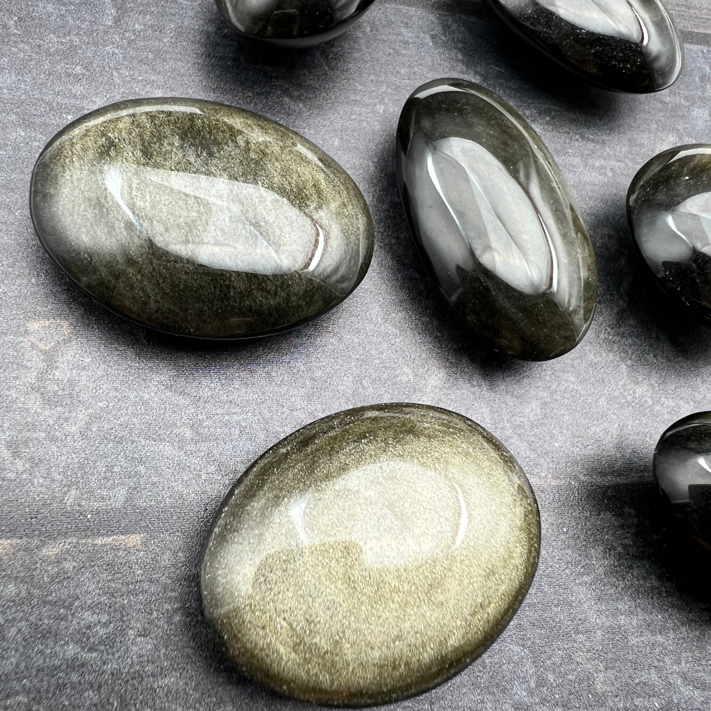 Gold Sheen Obsidian Talisman