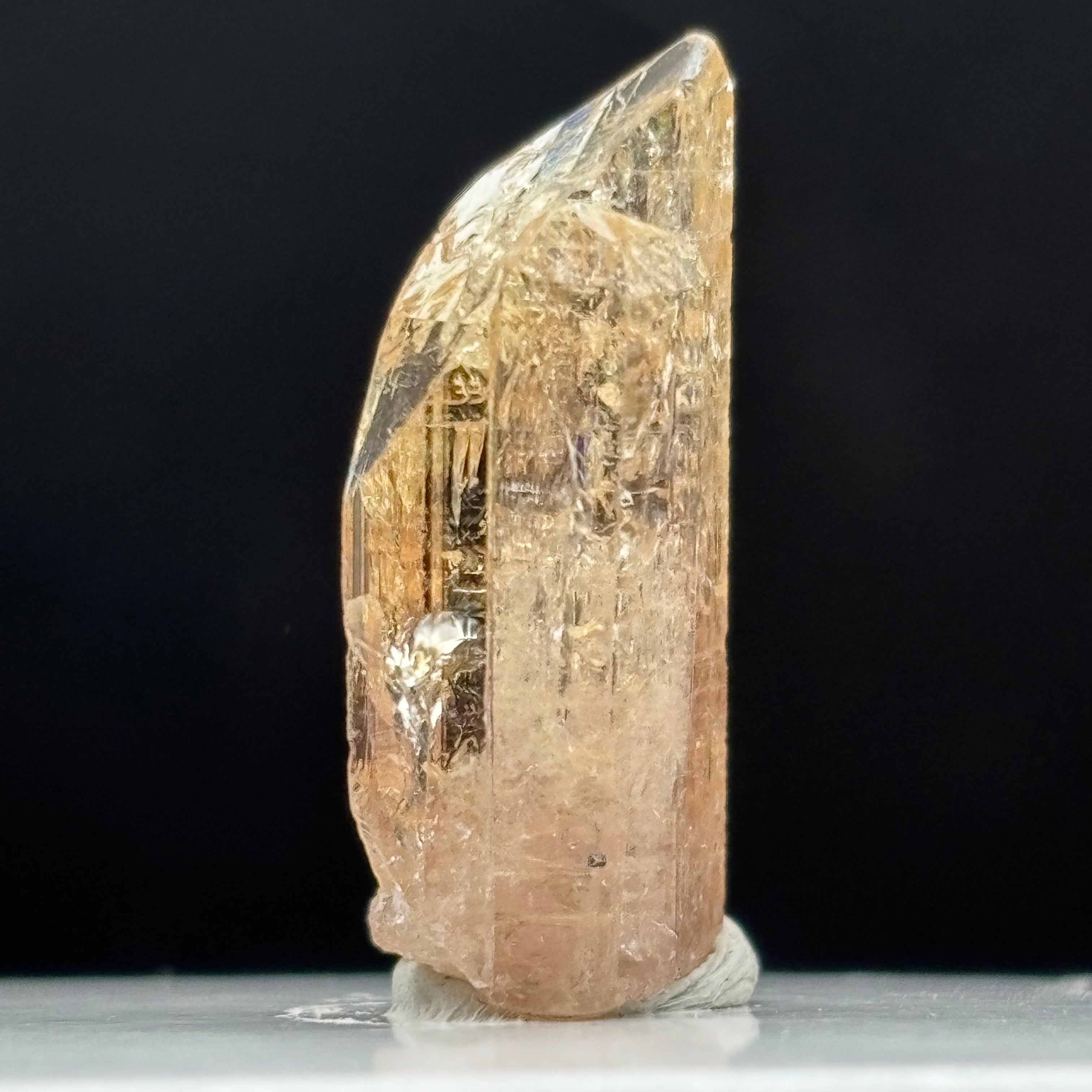 Imperial Topaz Natural Full Terminated Crystal - 206