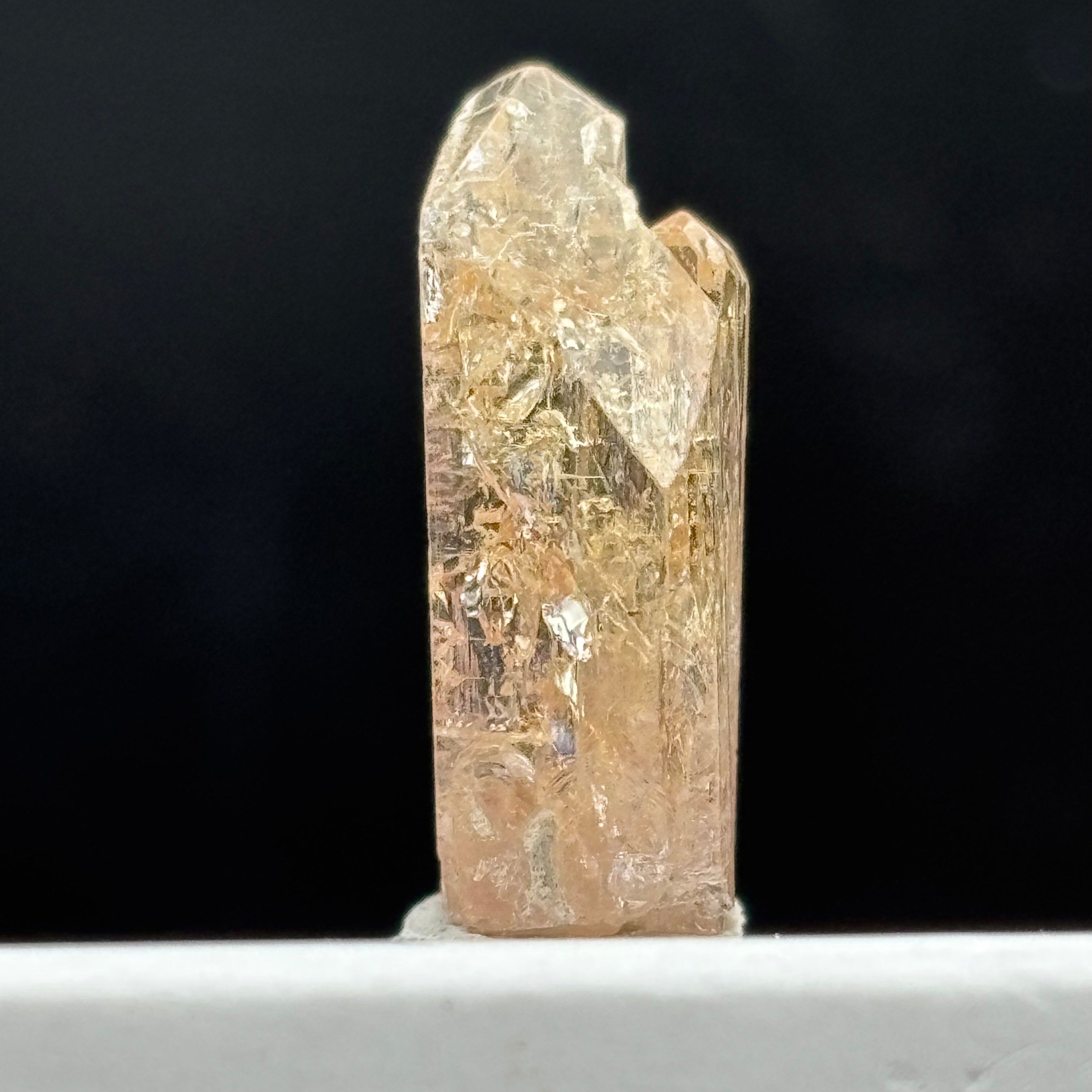 Imperial Topaz Natural Full Terminated Crystal - 206