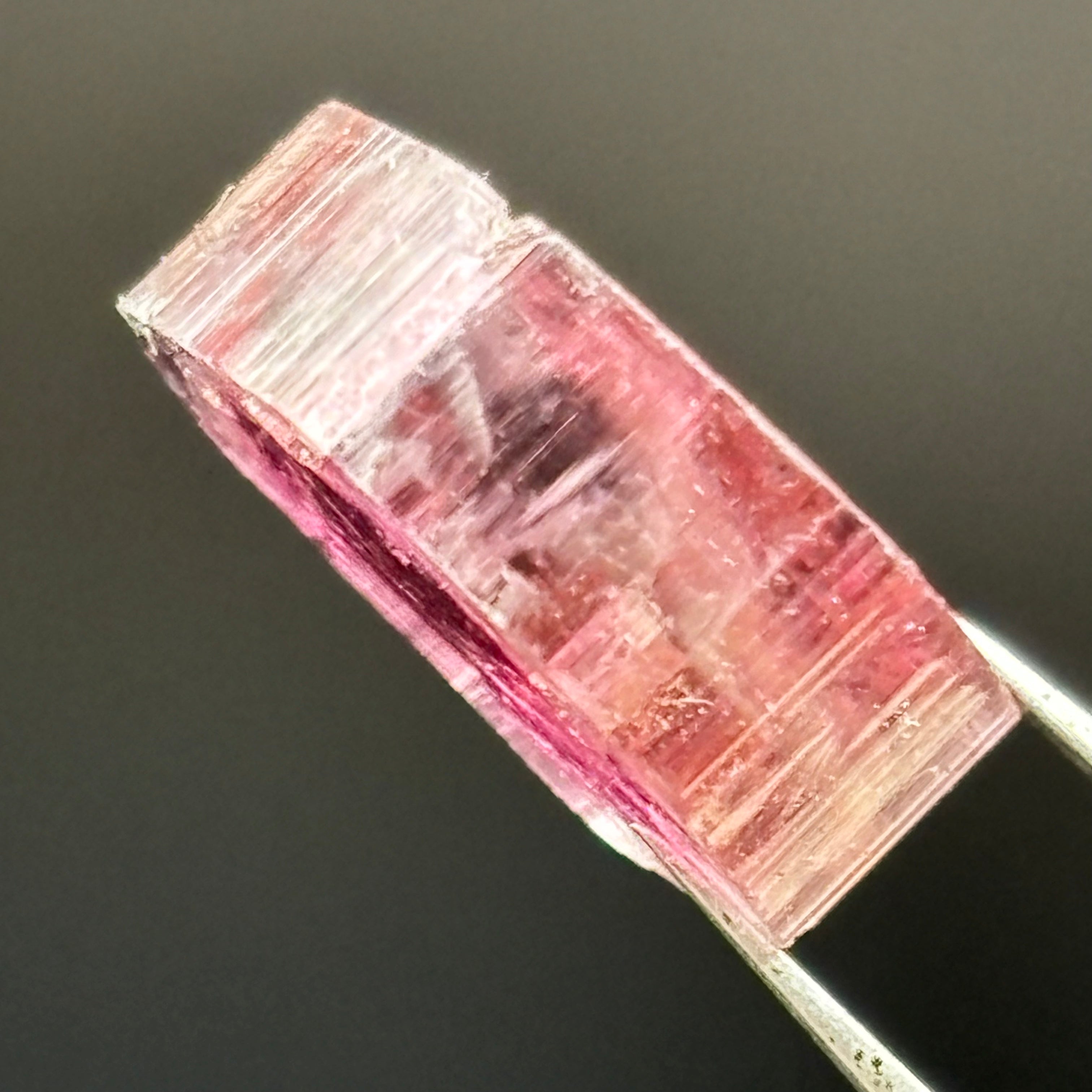 Watermelon Tourmaline Crystal Slice - 012