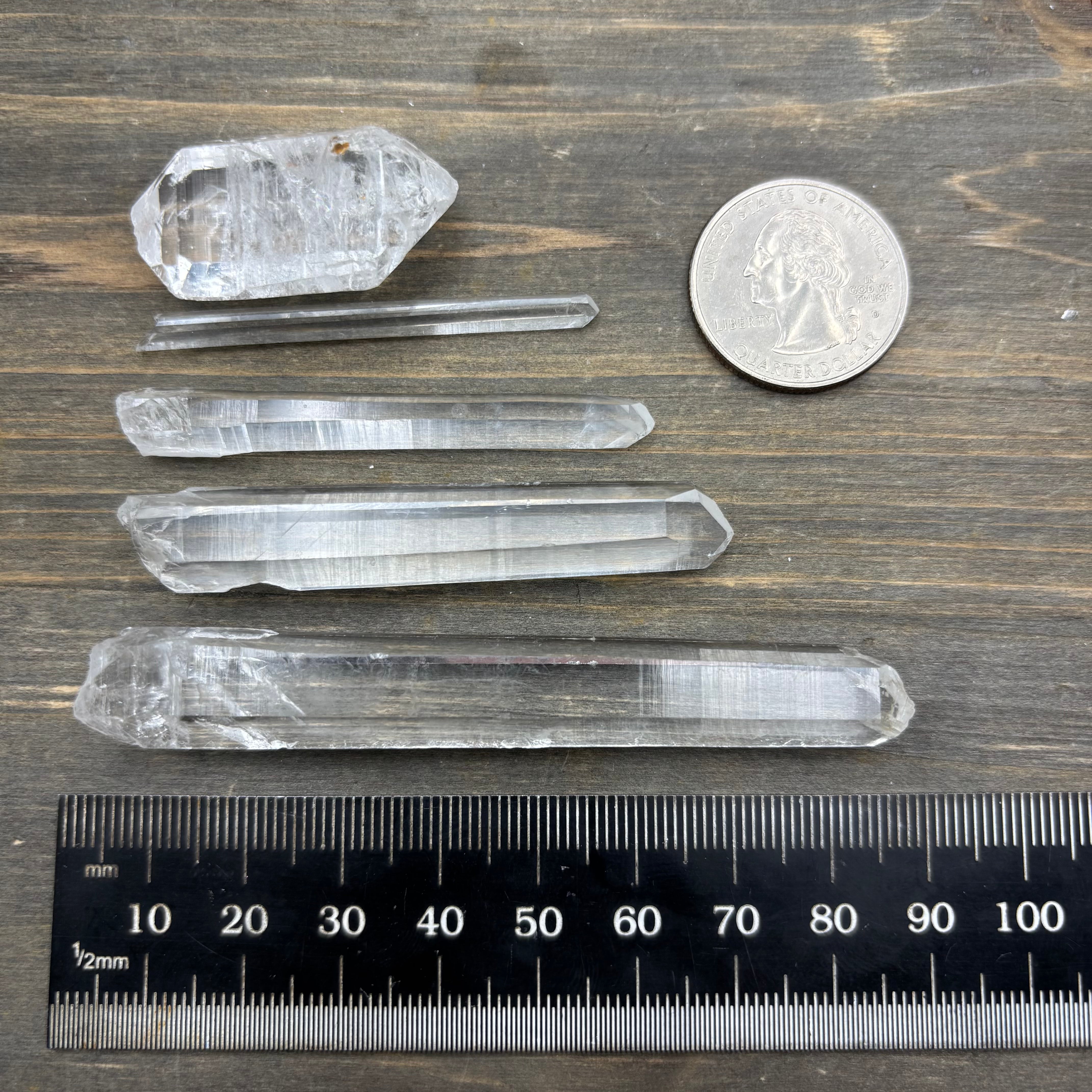 Colombian Quartz, Kit of 5 - 009