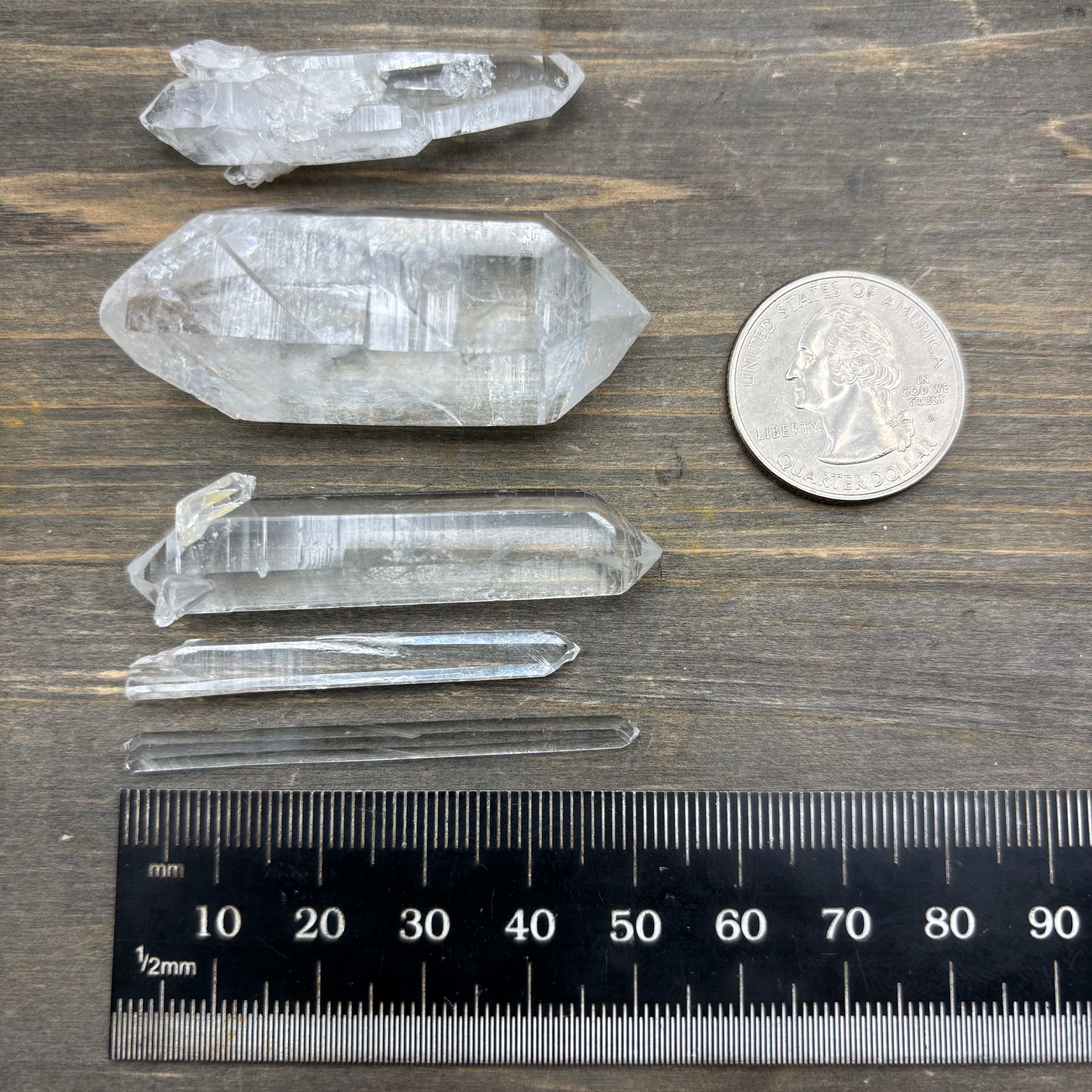 Colombian Quartz, Kit of 5 - 010