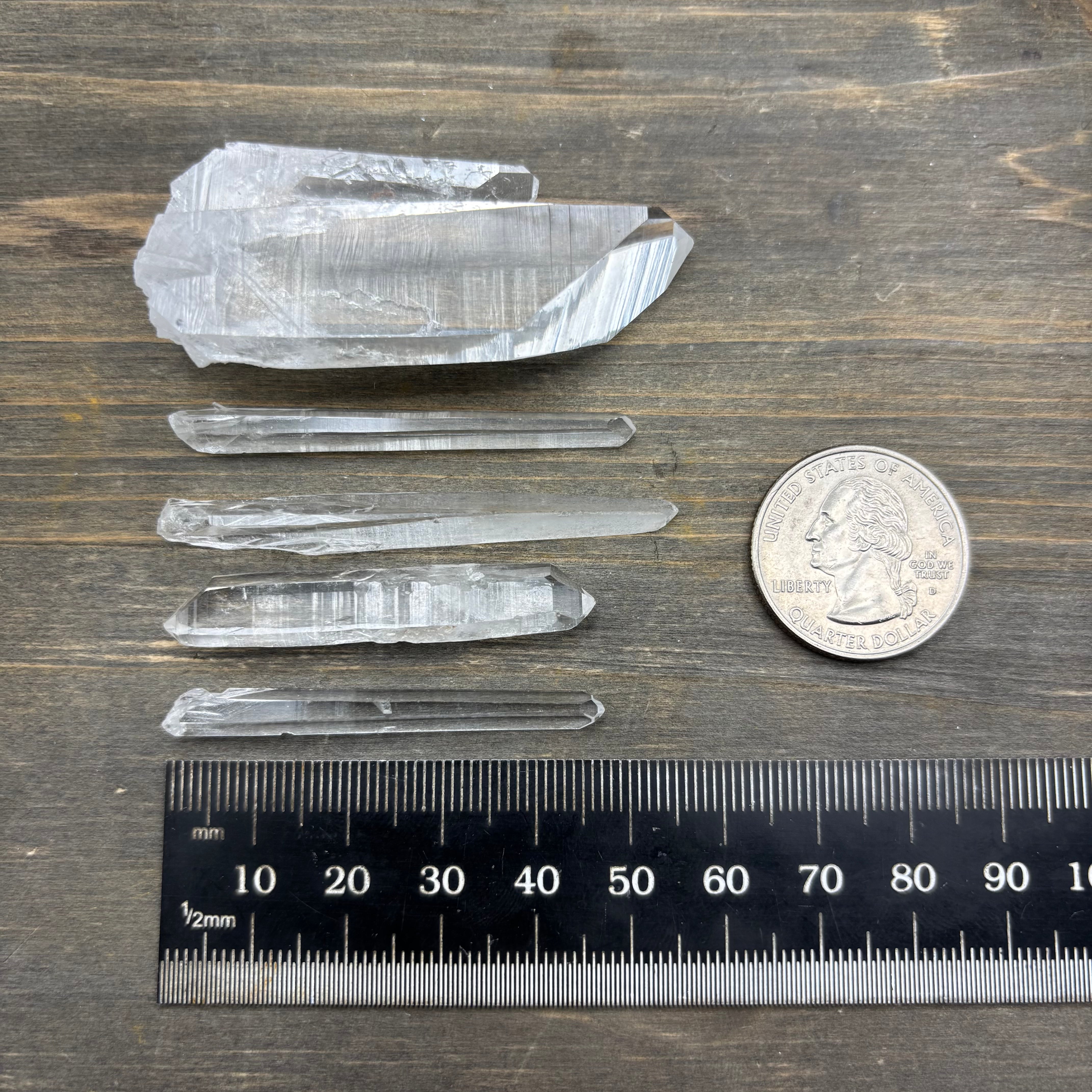 Colombian Quartz, Kit of 5 - 011