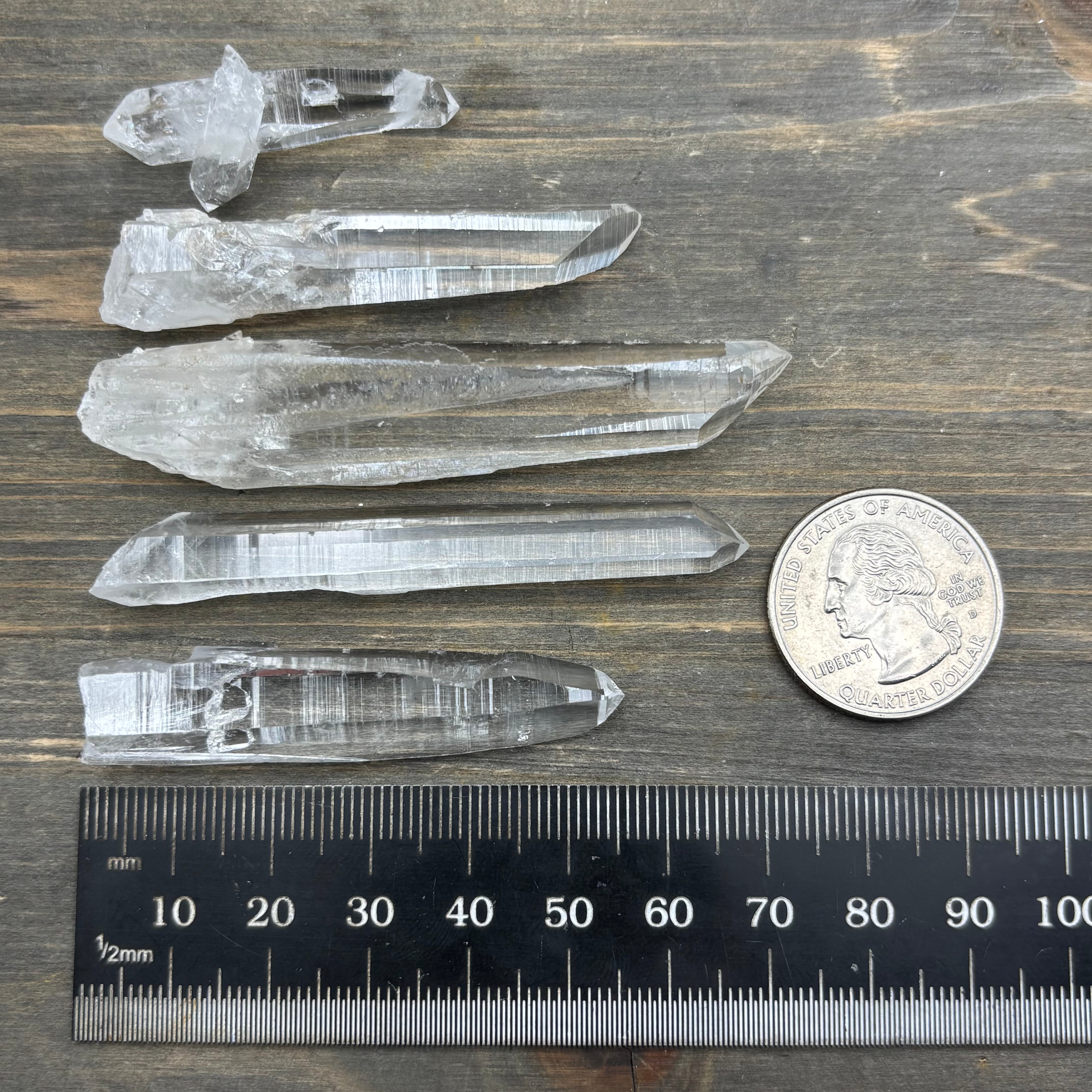 Colombian Quartz, Kit of 5 - 014
