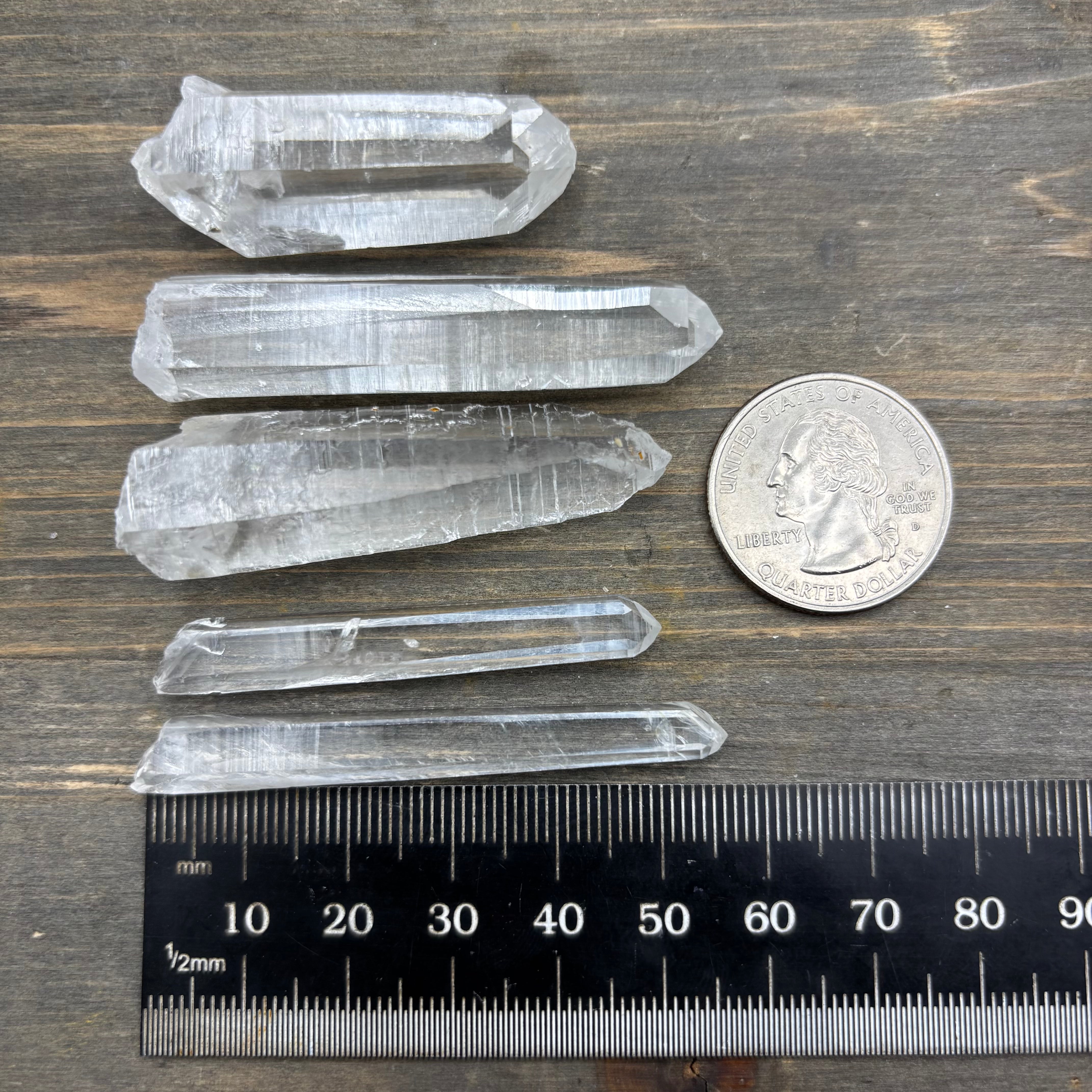 Colombian Quartz, Kit of 5 - 015