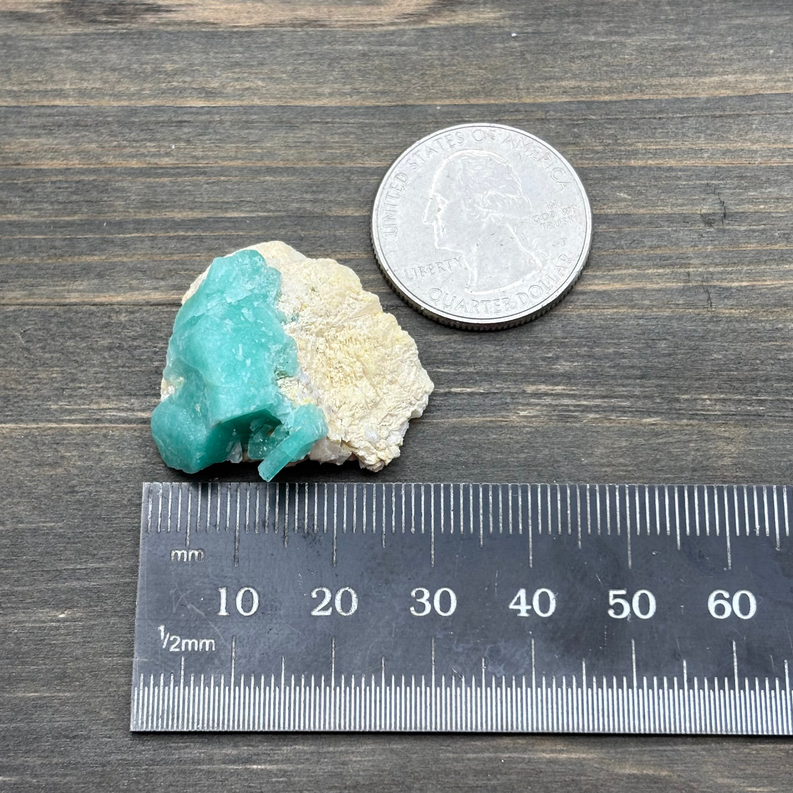 Emerald from Chivor, Colombia - 105