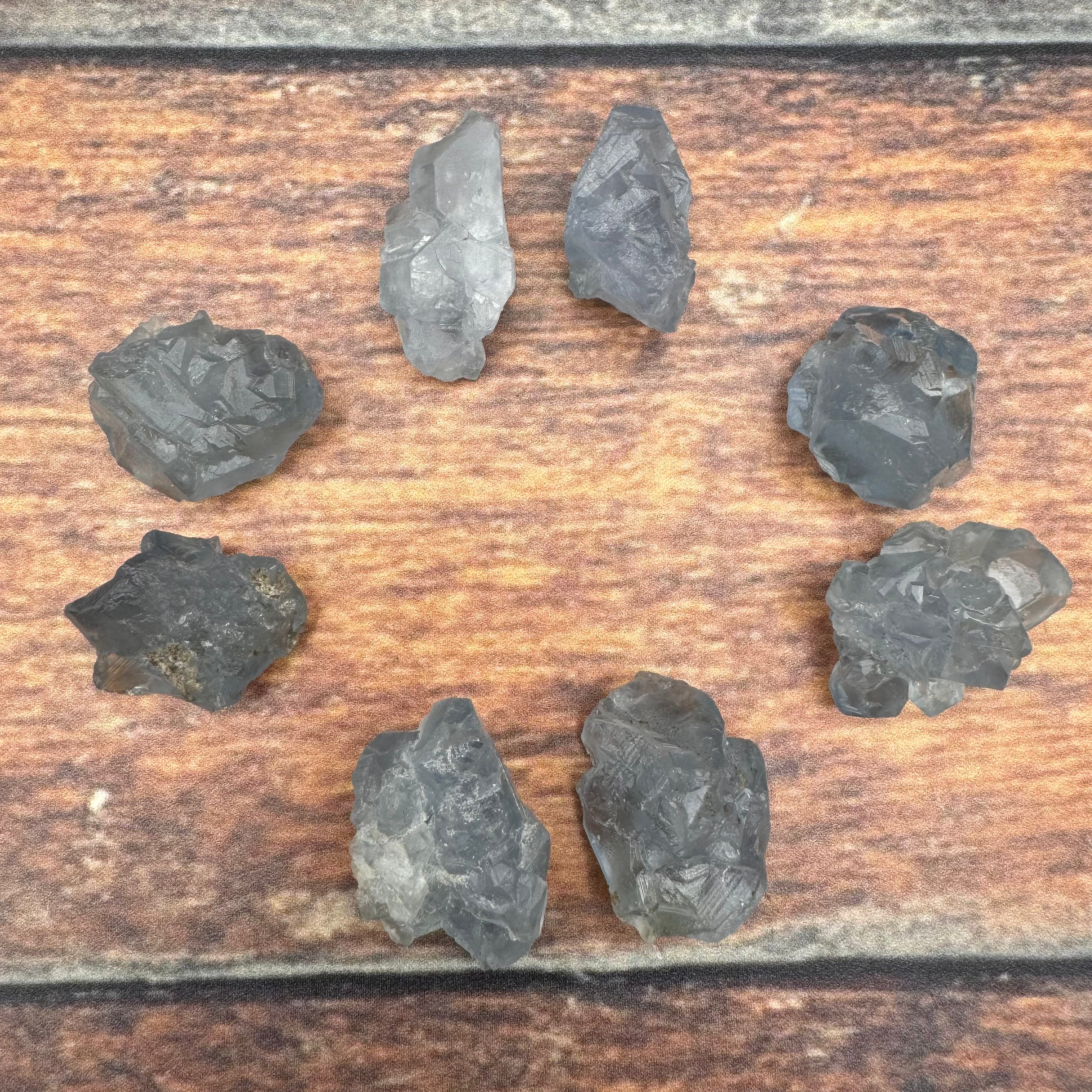 Celestite Crystal Pair