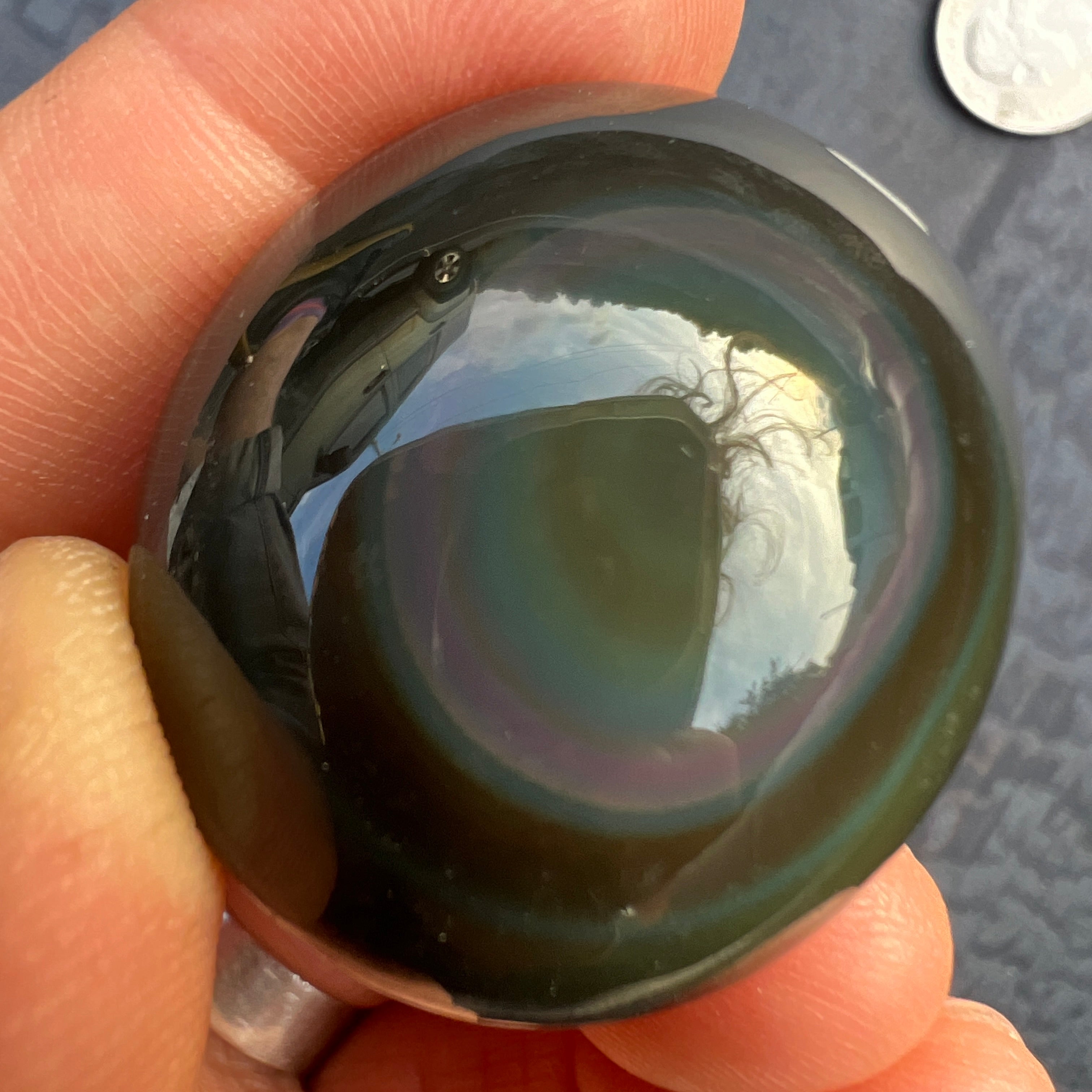 Rainbow Obsidian Talisman - 144