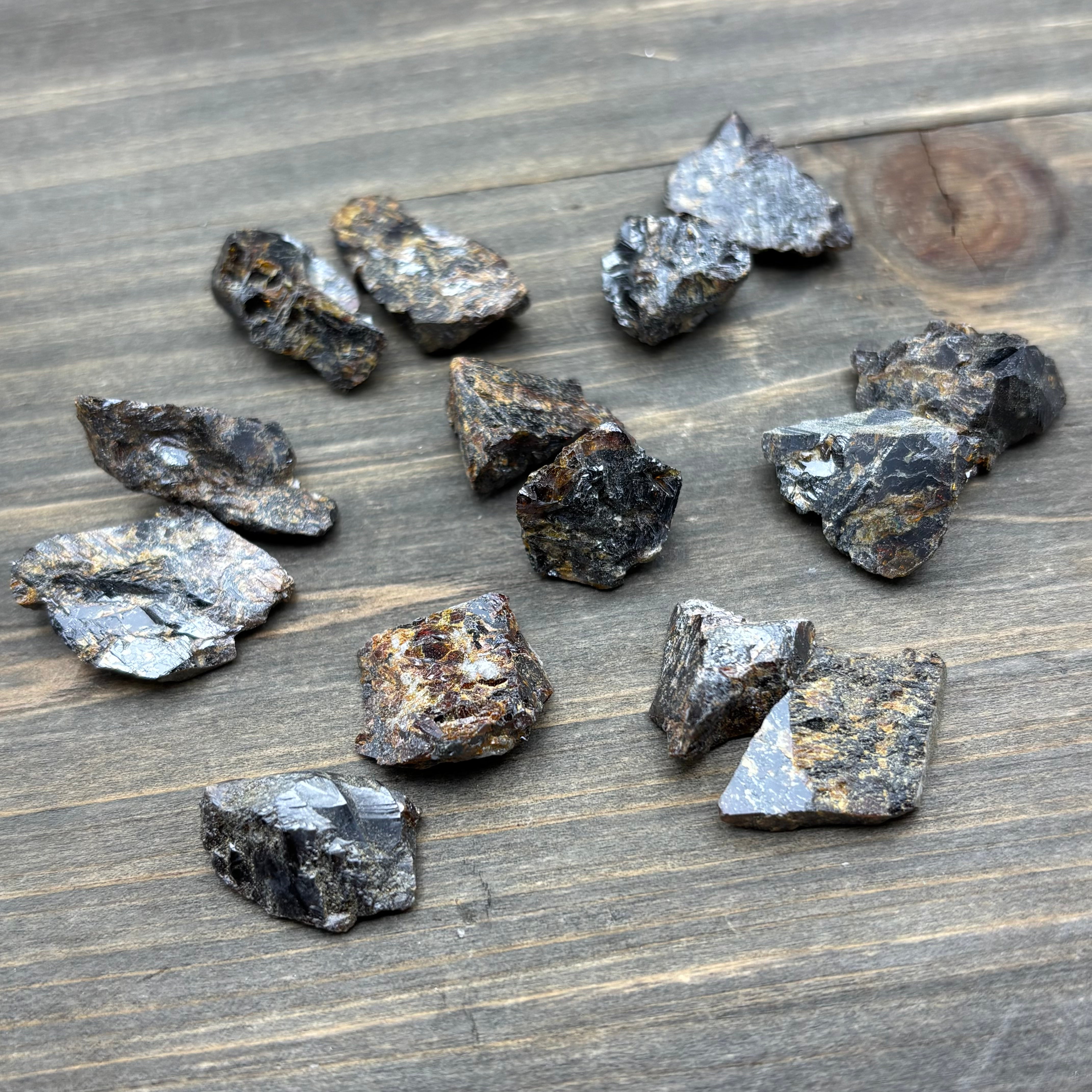 Sphalerite Point Pair, Elmwood Mine