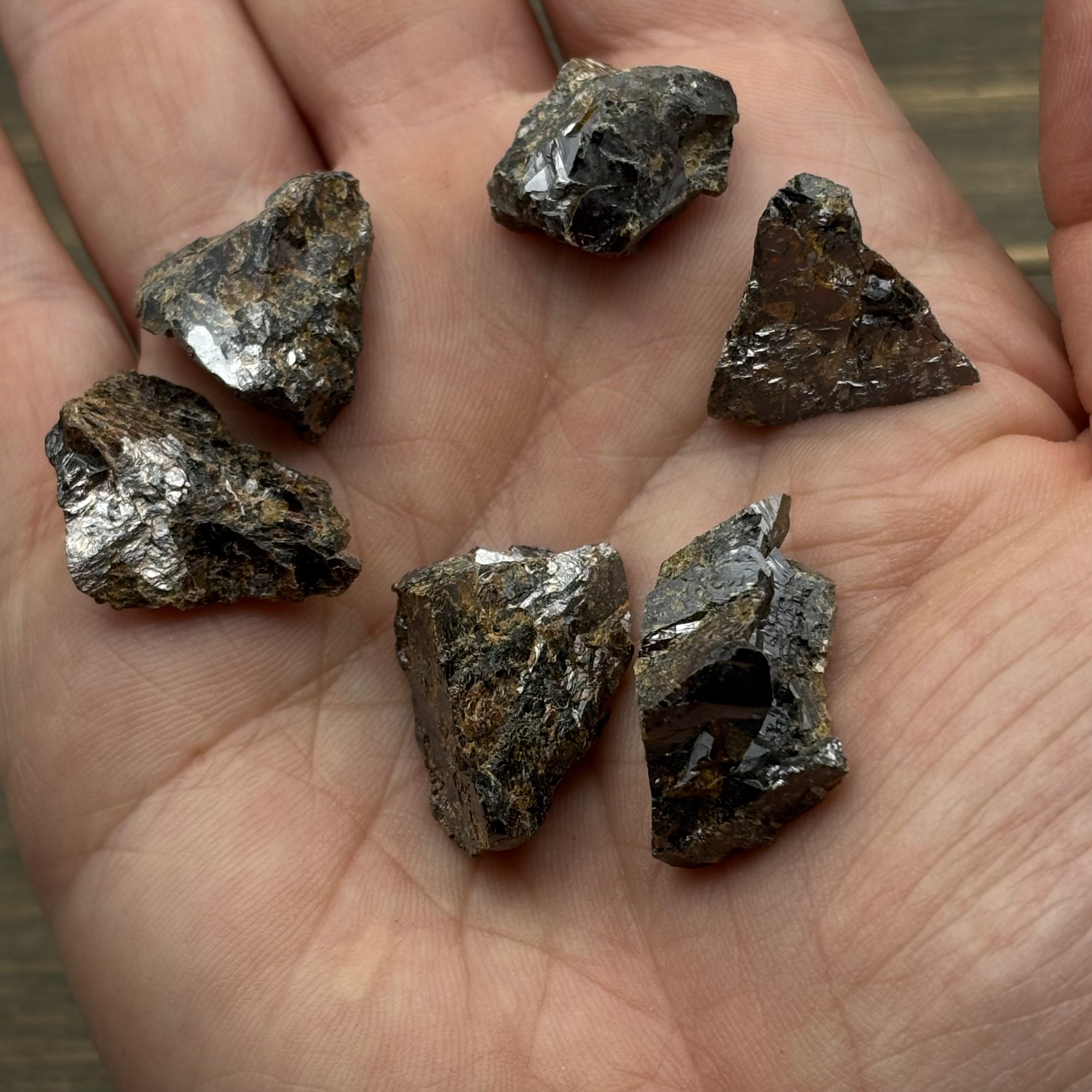 Sphalerite Point Pair, Elmwood Mine