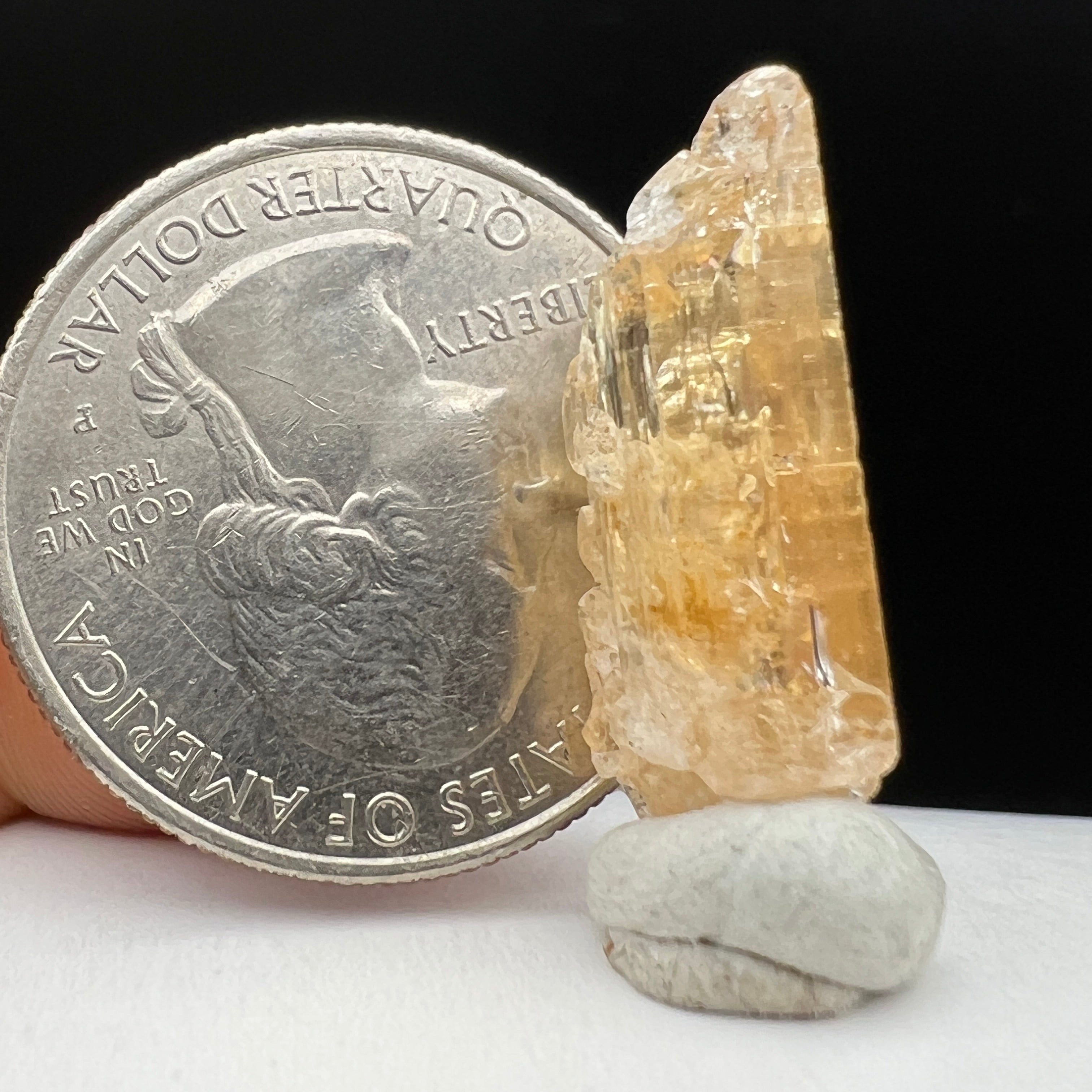 Imperial Topaz Natural Full Terminated Crystal - 059