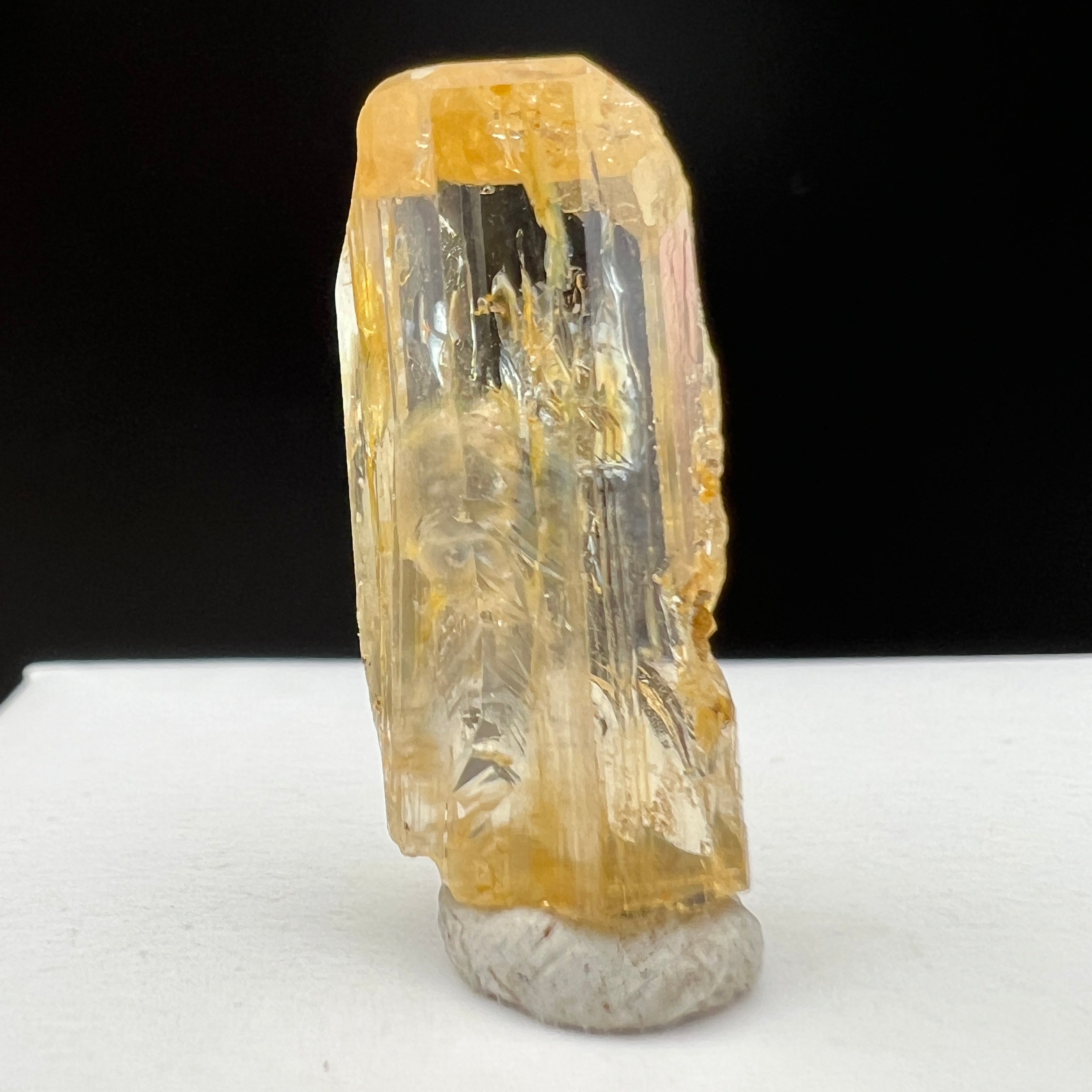 Imperial Topaz Natural Full Terminated Crystal - 066