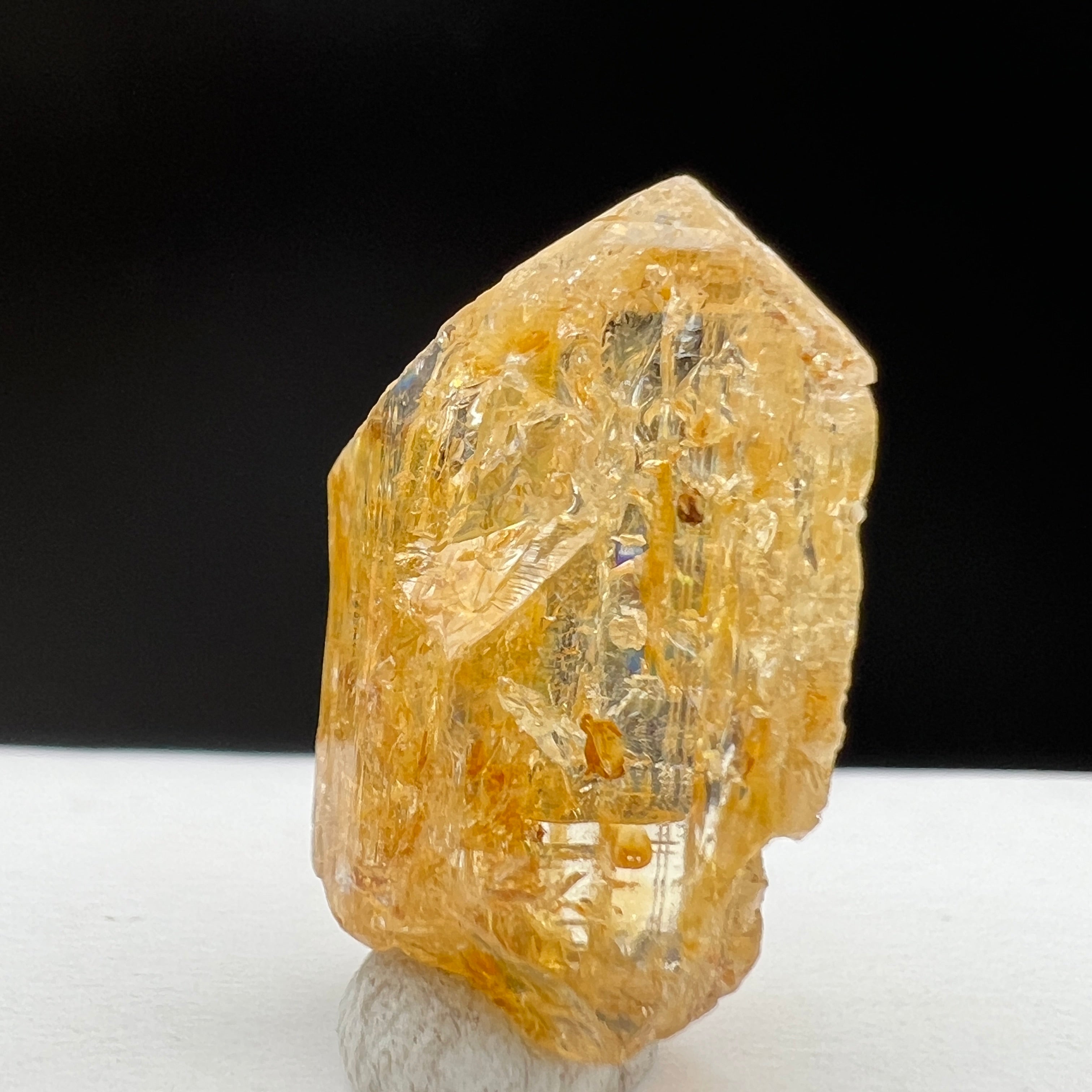Imperial Topaz Natural Full Terminated Crystal - 067