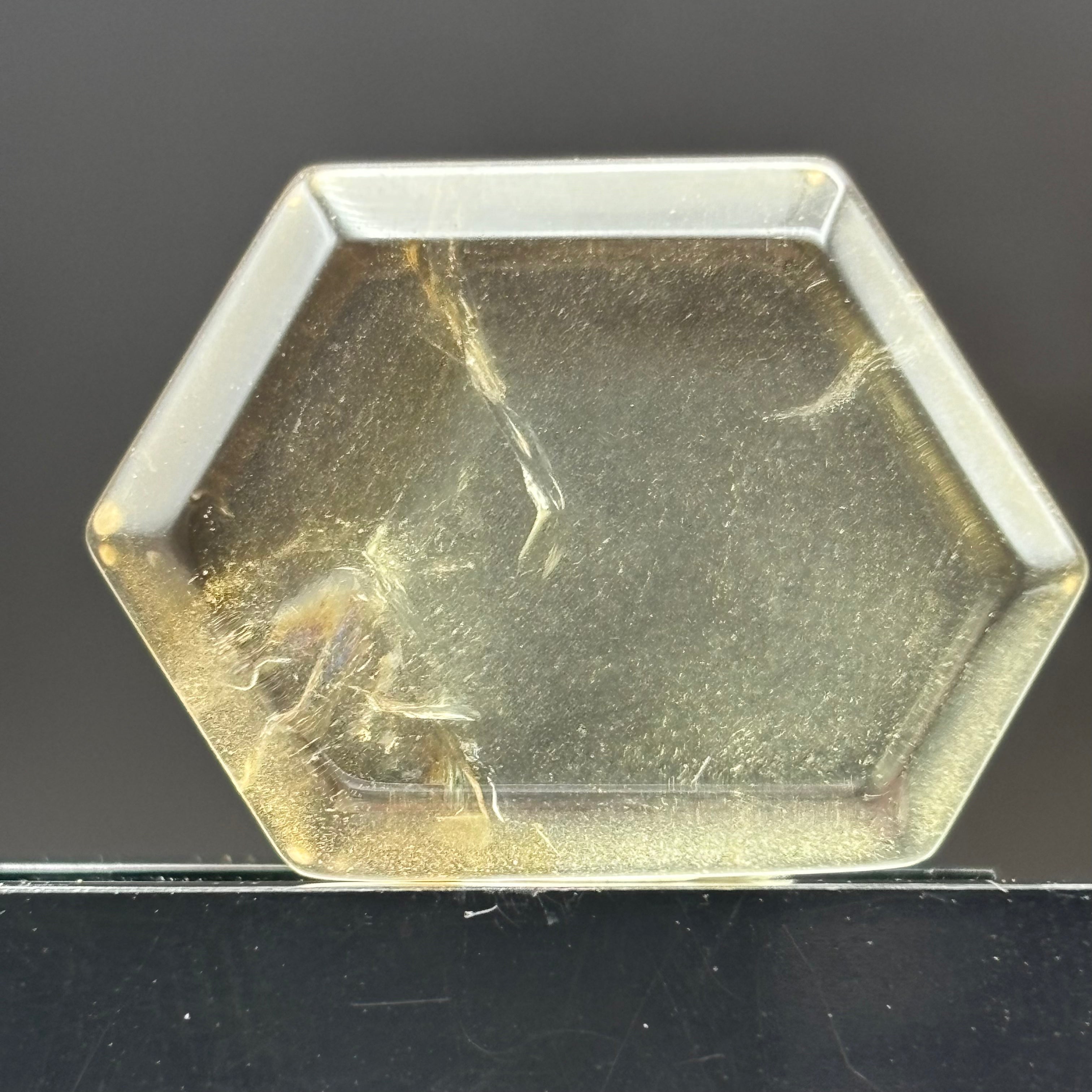 Citrine Crystal Cross-Section - 058