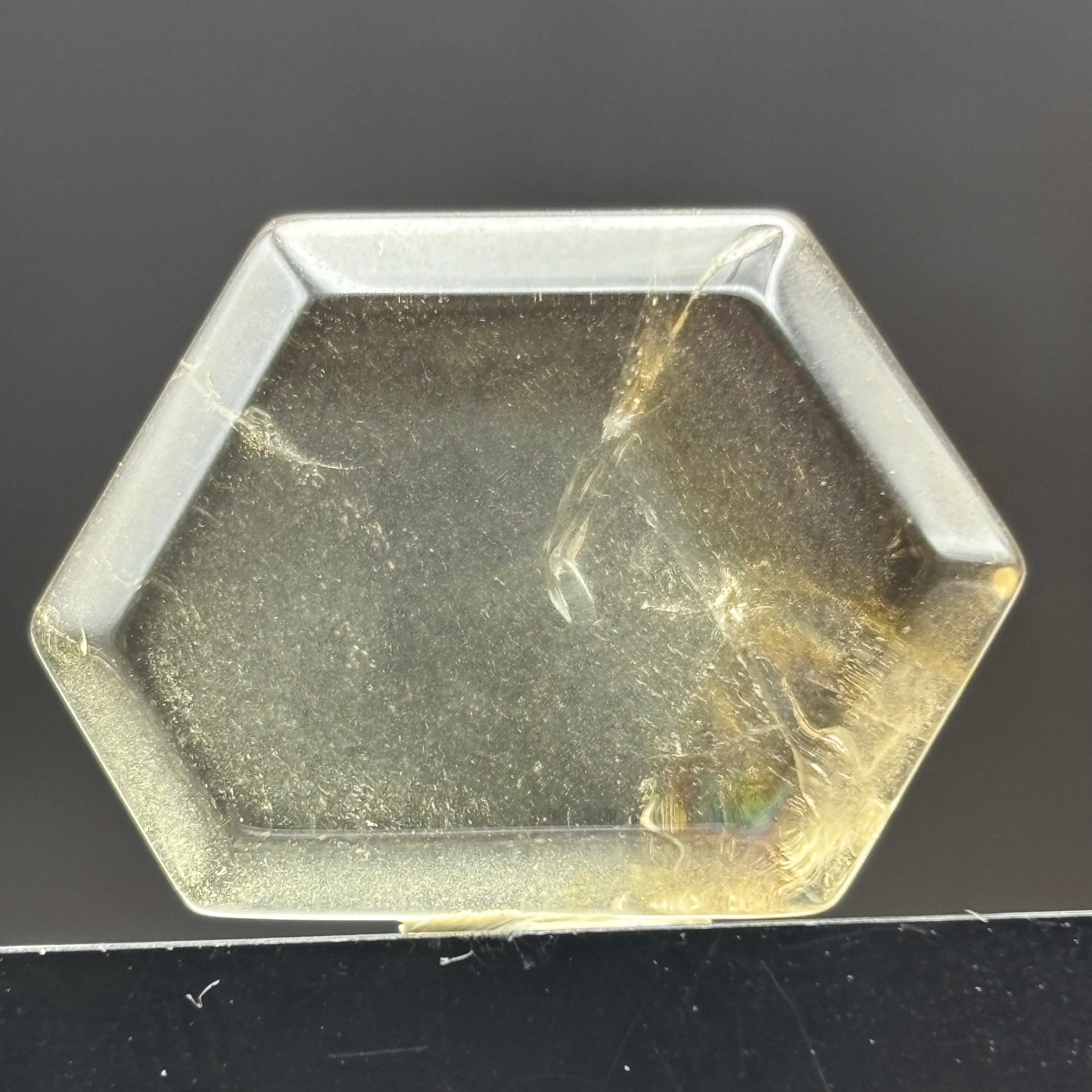 Citrine Crystal Cross-Section - 058