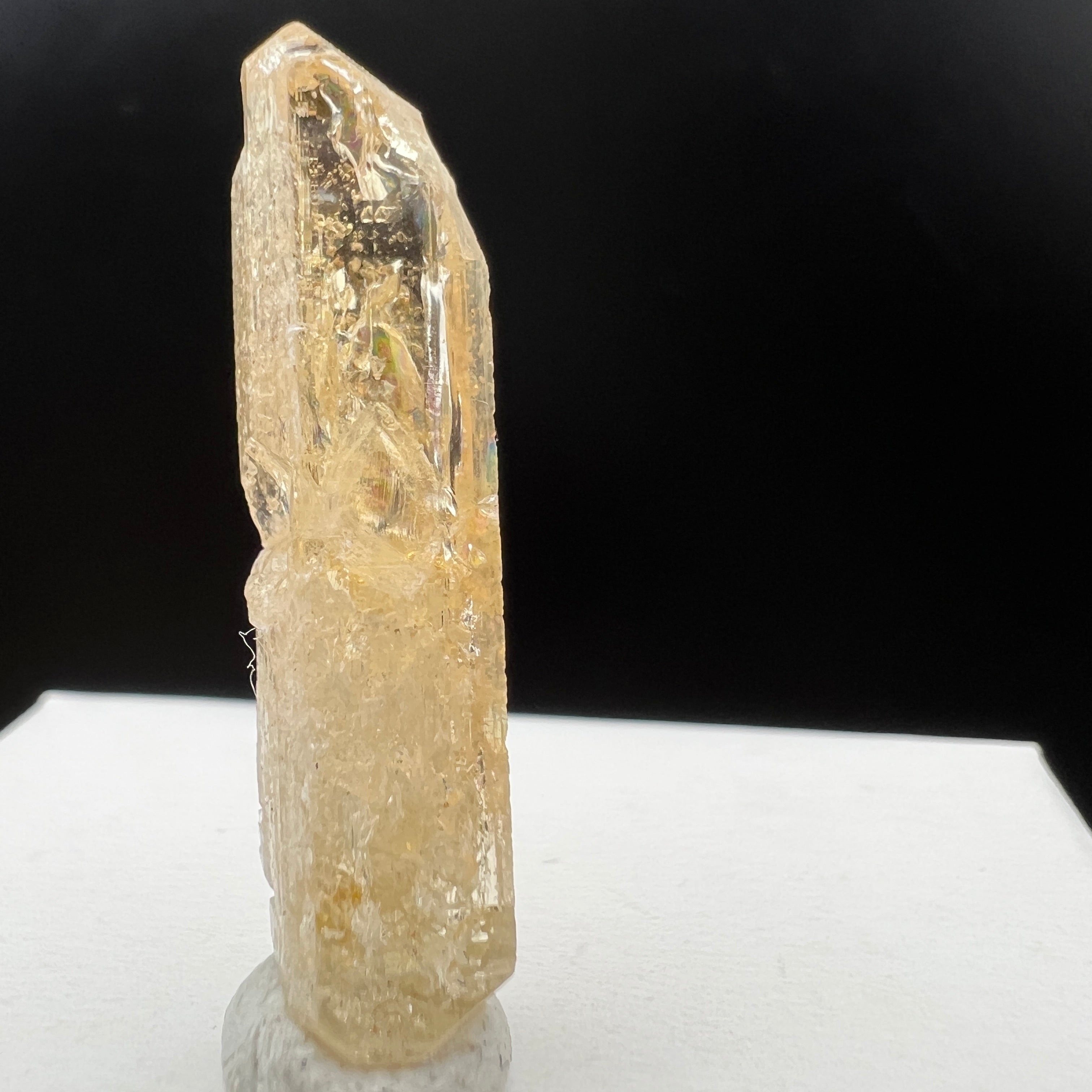 Imperial Topaz Natural Full Terminated Crystal - 076