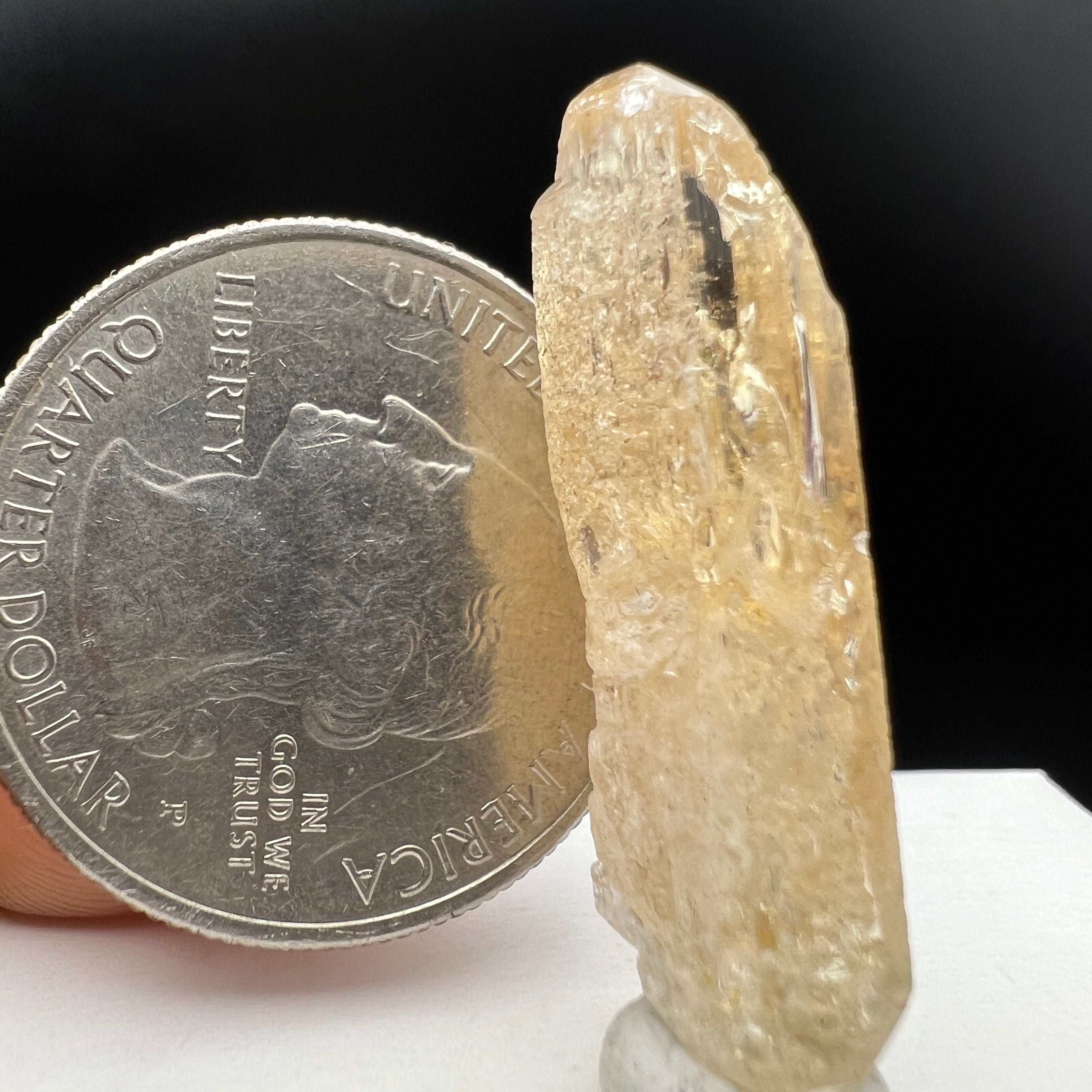 Imperial Topaz Natural Full Terminated Crystal - 076