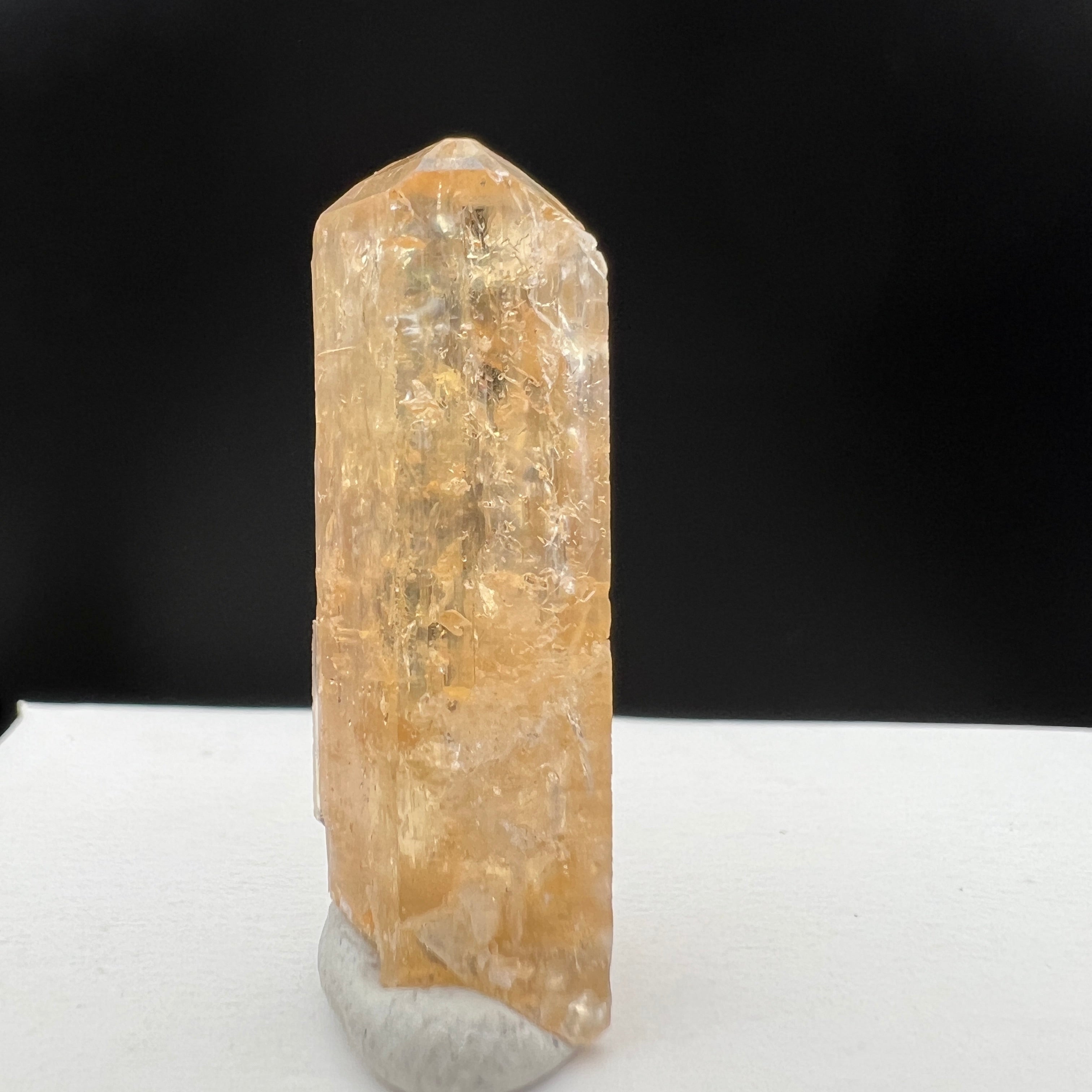 Imperial Topaz Natural Full Terminated Crystal - 082
