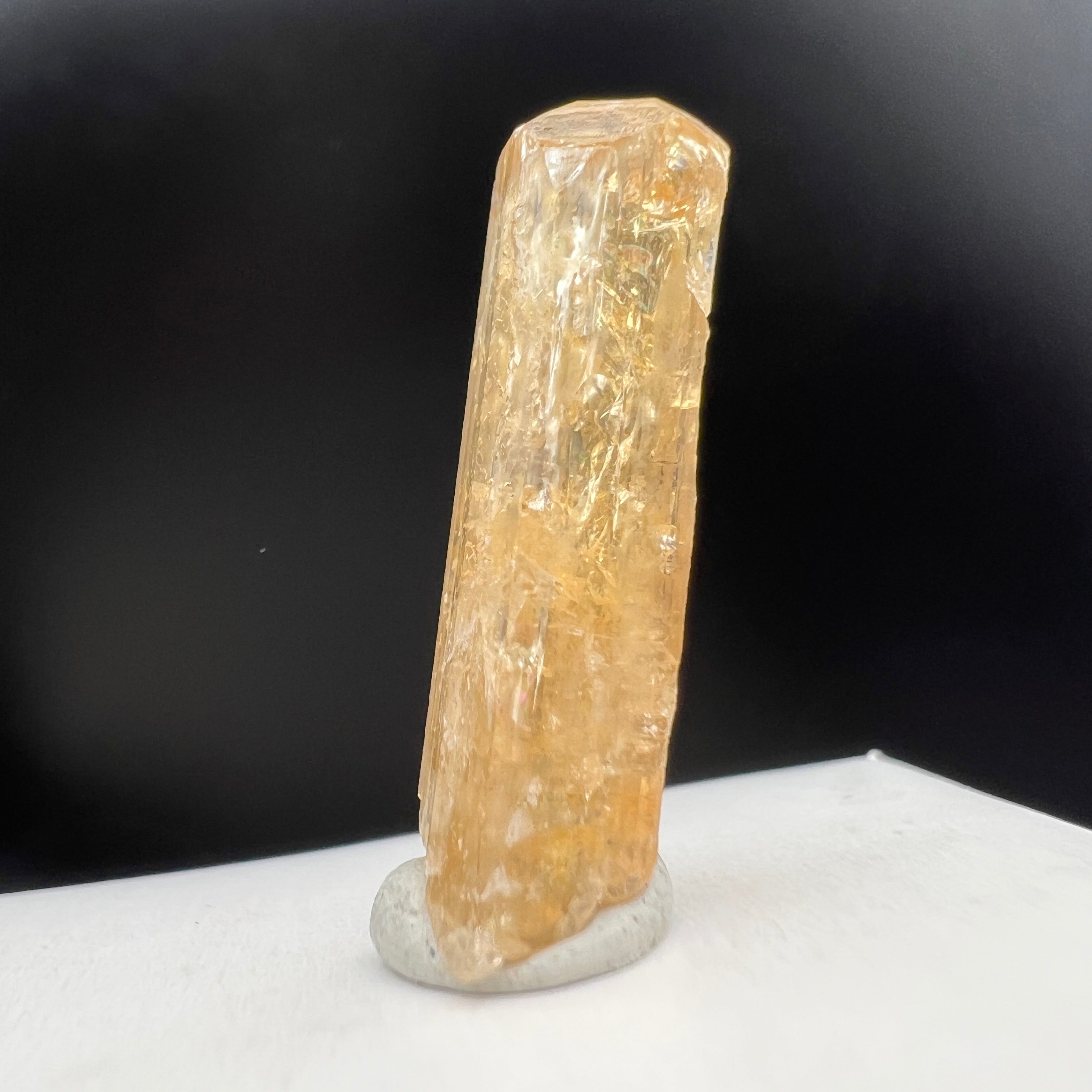 Imperial Topaz Natural Full Terminated Crystal - 082