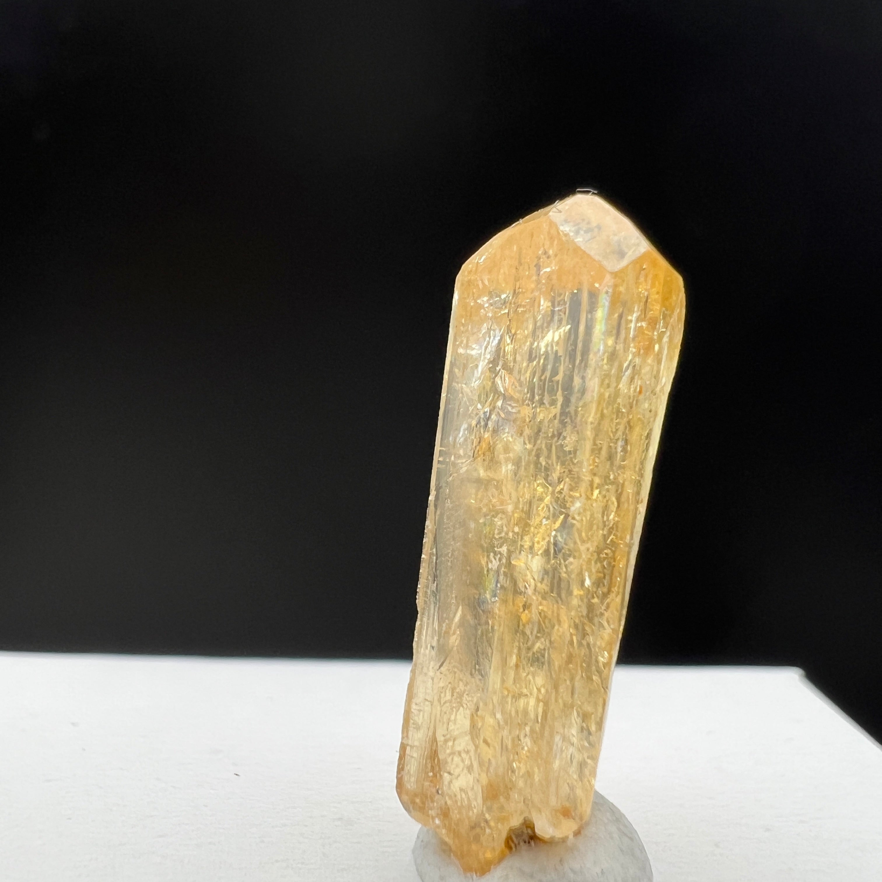Imperial Topaz Natural Full Terminated Crystal - 083