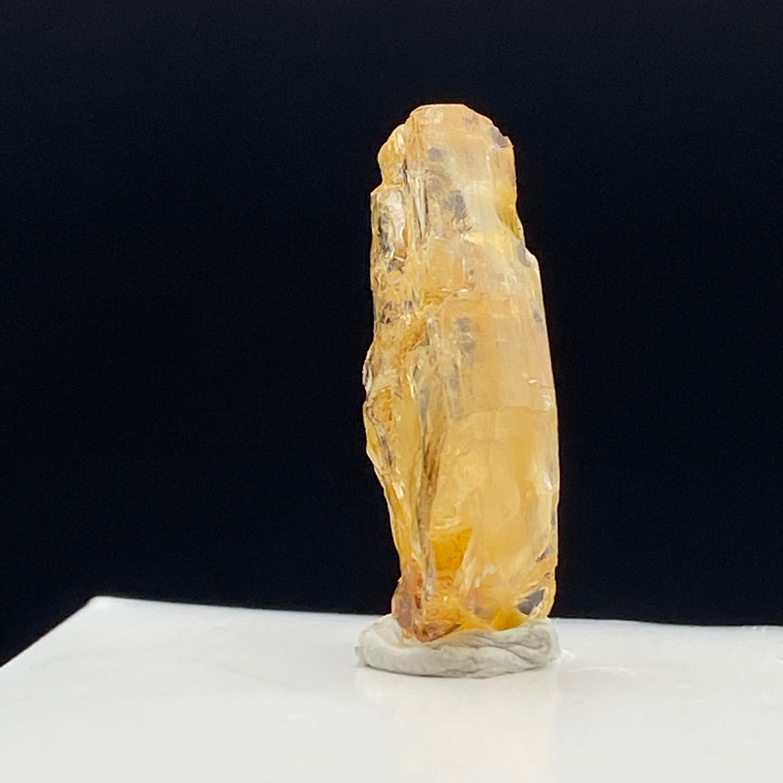 Imperial Topaz Non-Terminated Crystal - 110