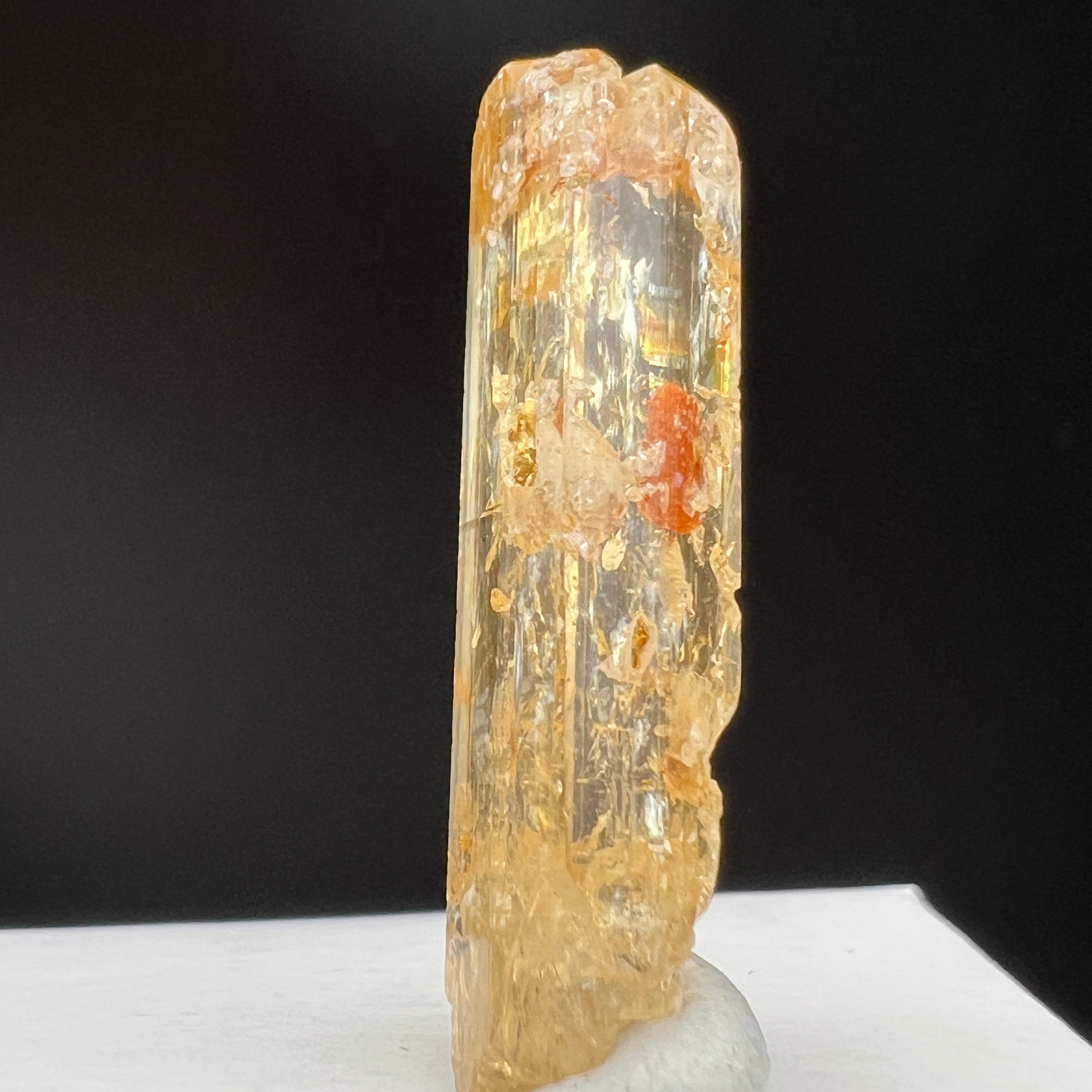 Imperial Topaz Natural Full Terminated Crystal - 086