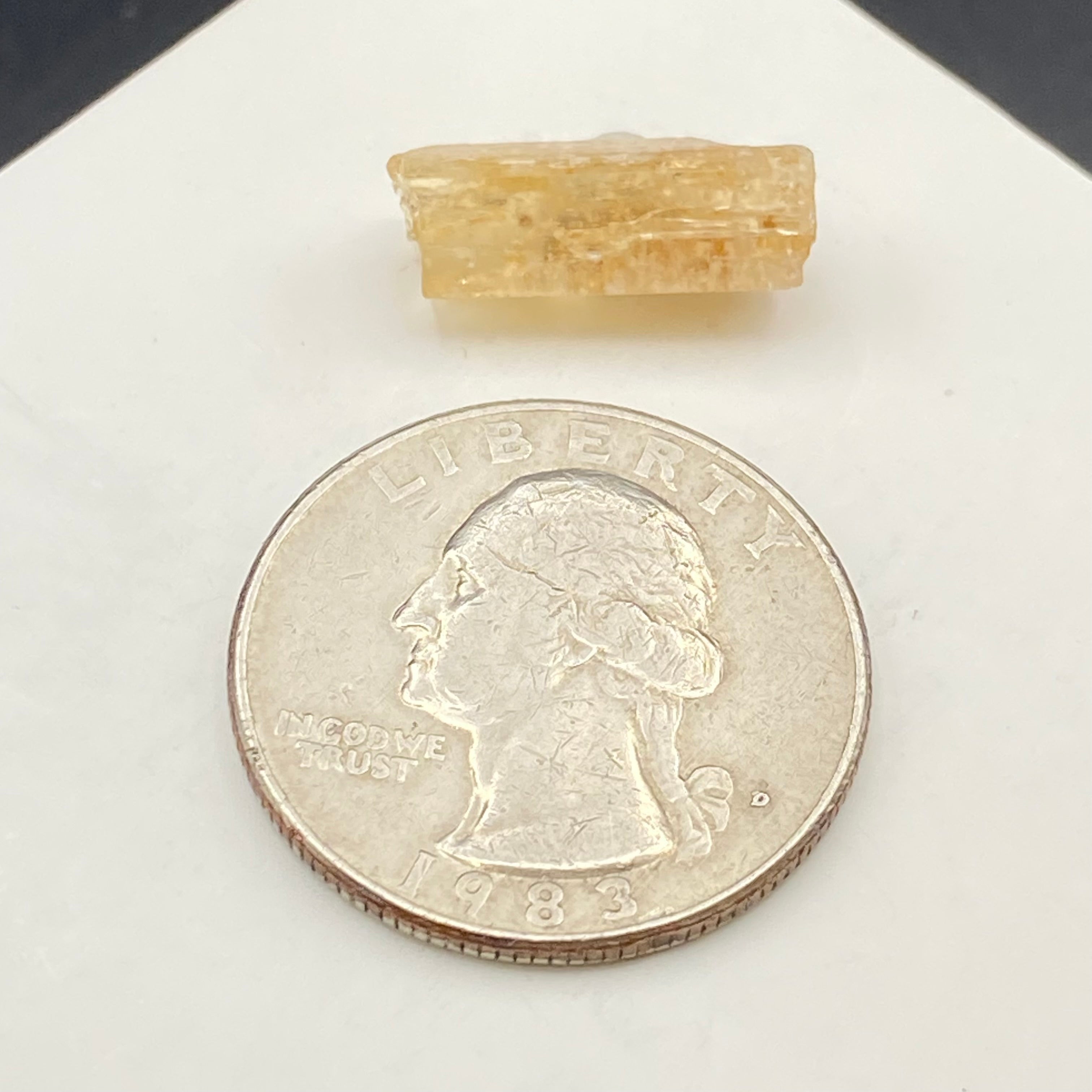 Imperial Topaz Non-Terminated Crystal - 142