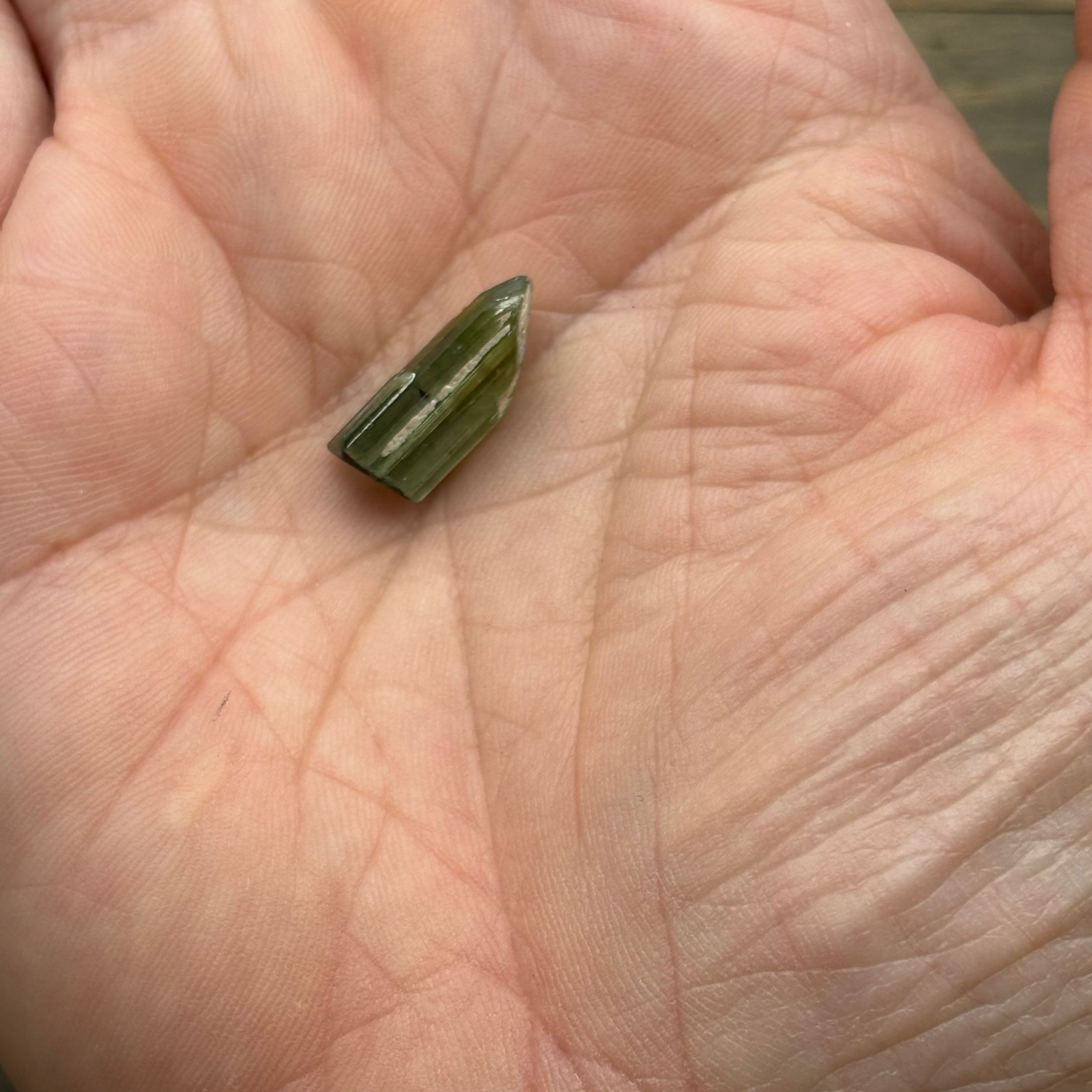Green Tourmaline Crystal - 101