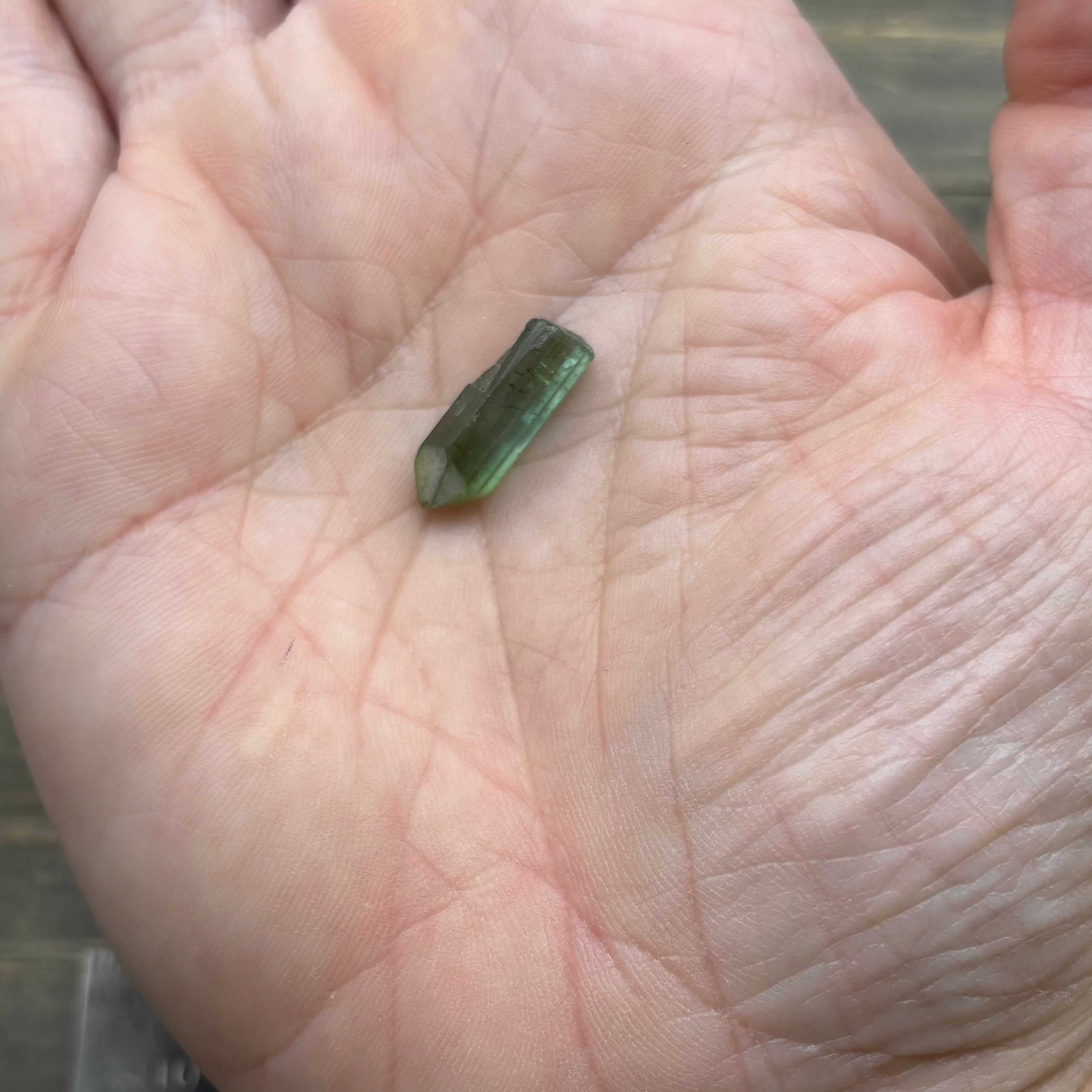 Green Tourmaline Crystal - 105