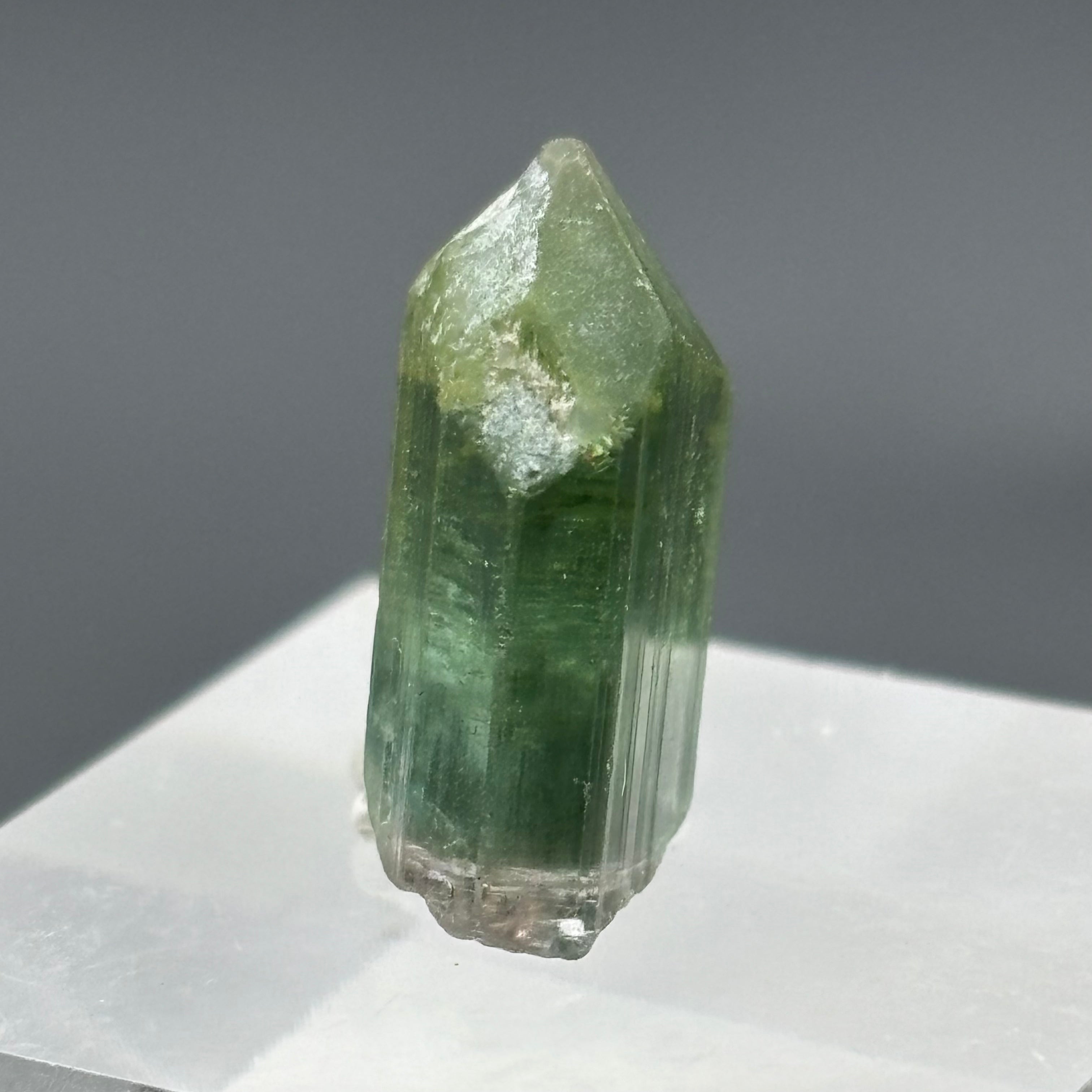 Green Tourmaline Crystal - 107