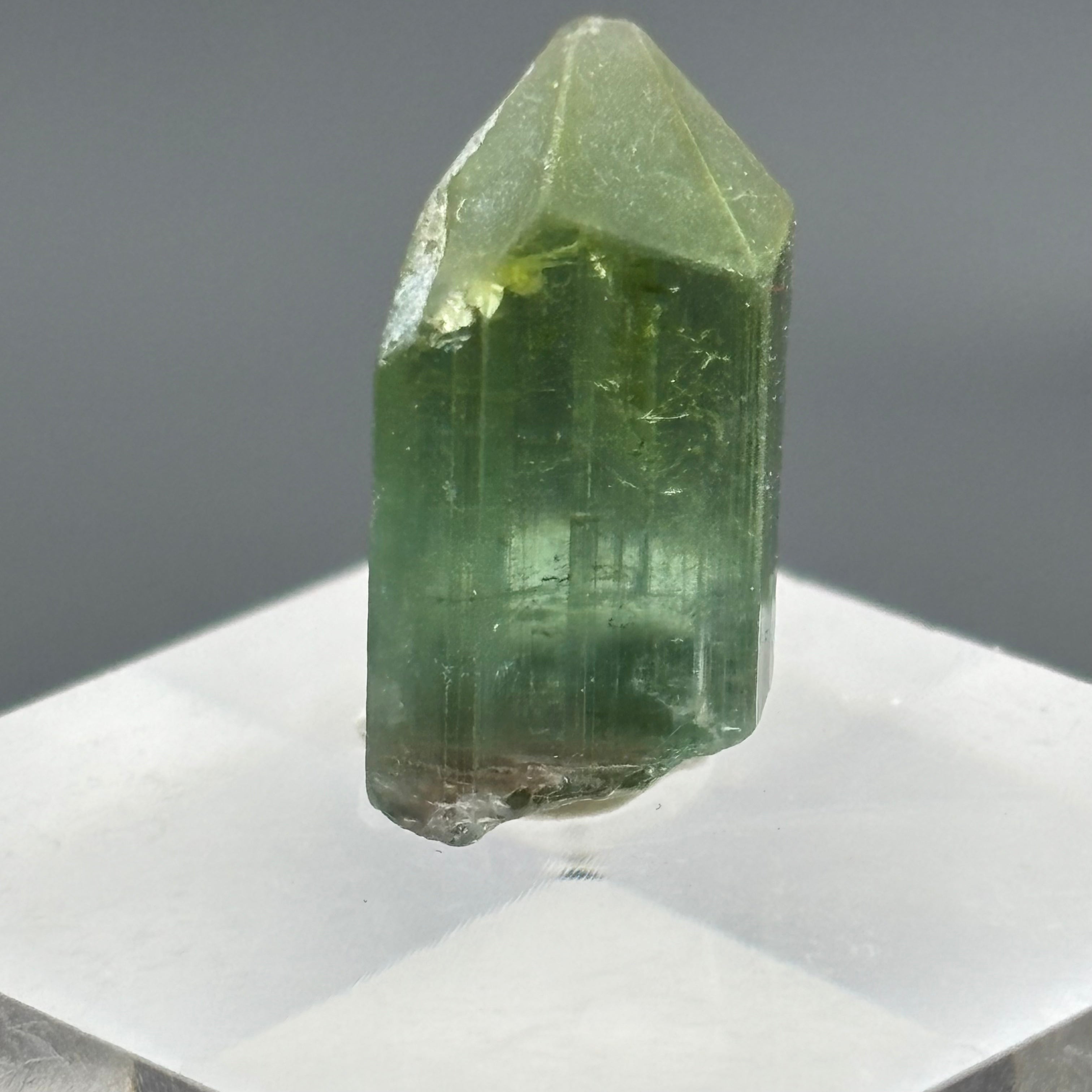 Green Tourmaline Crystal - 107