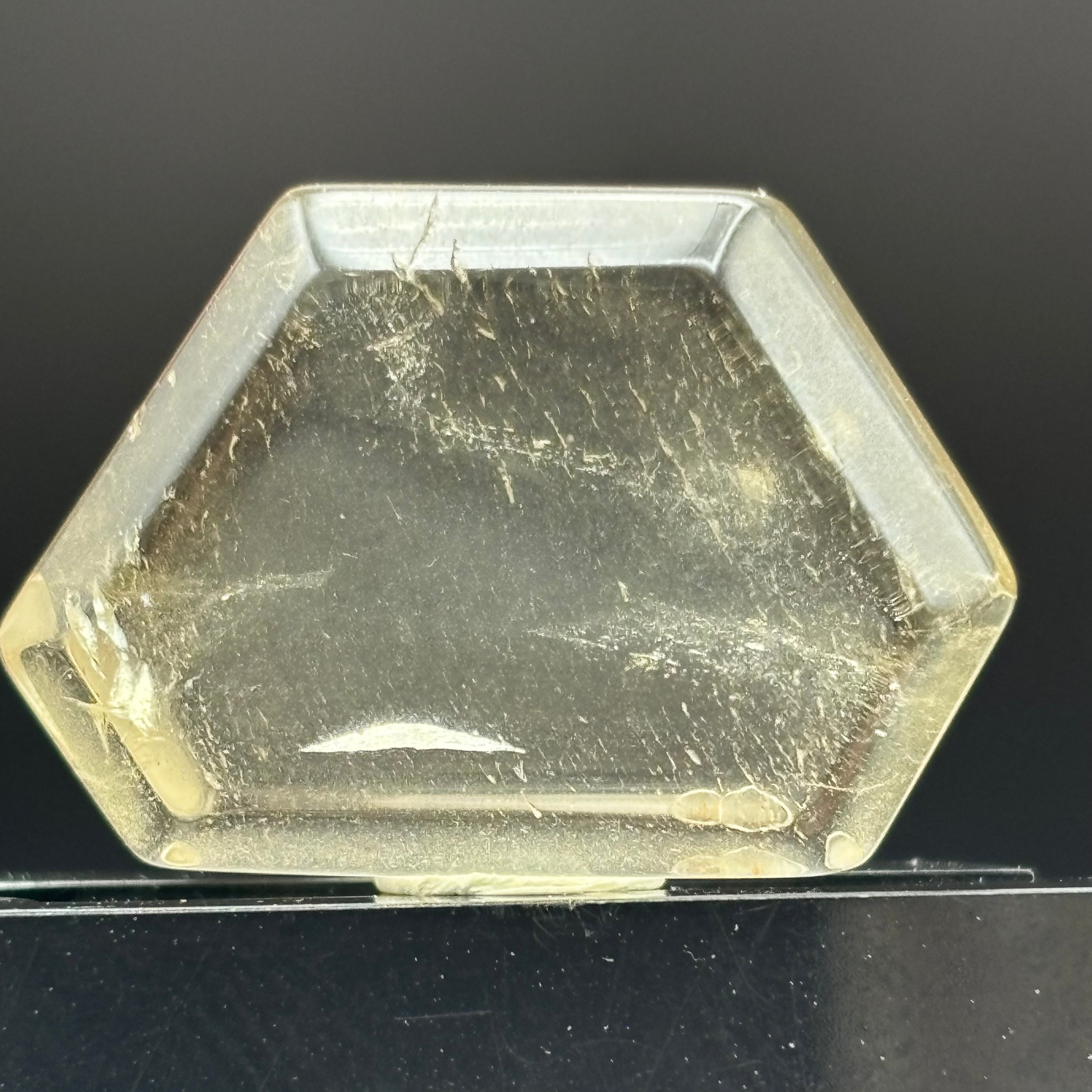 Citrine Crystal Cross-Section - 067