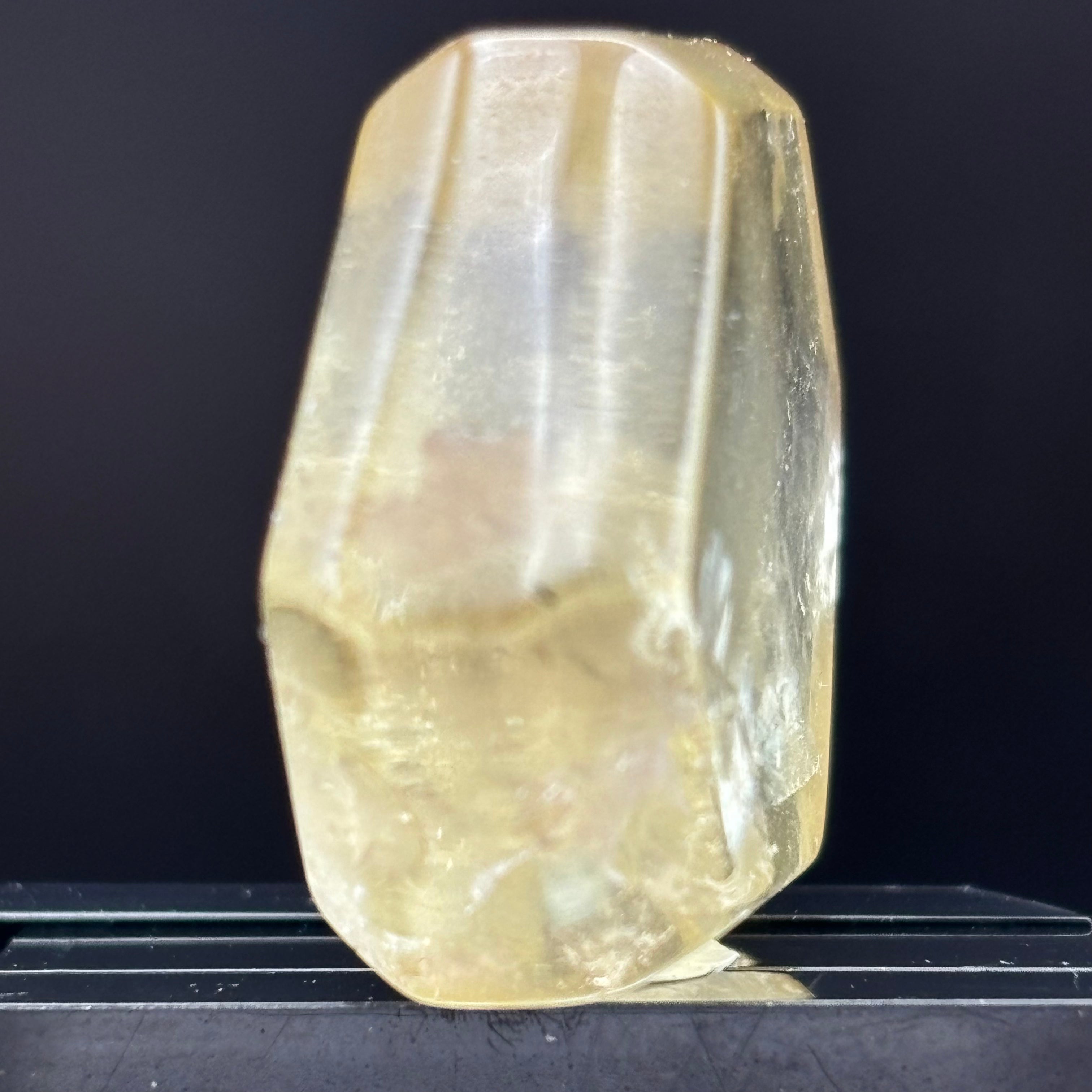 Citrine Crystal Cross-Section - 072