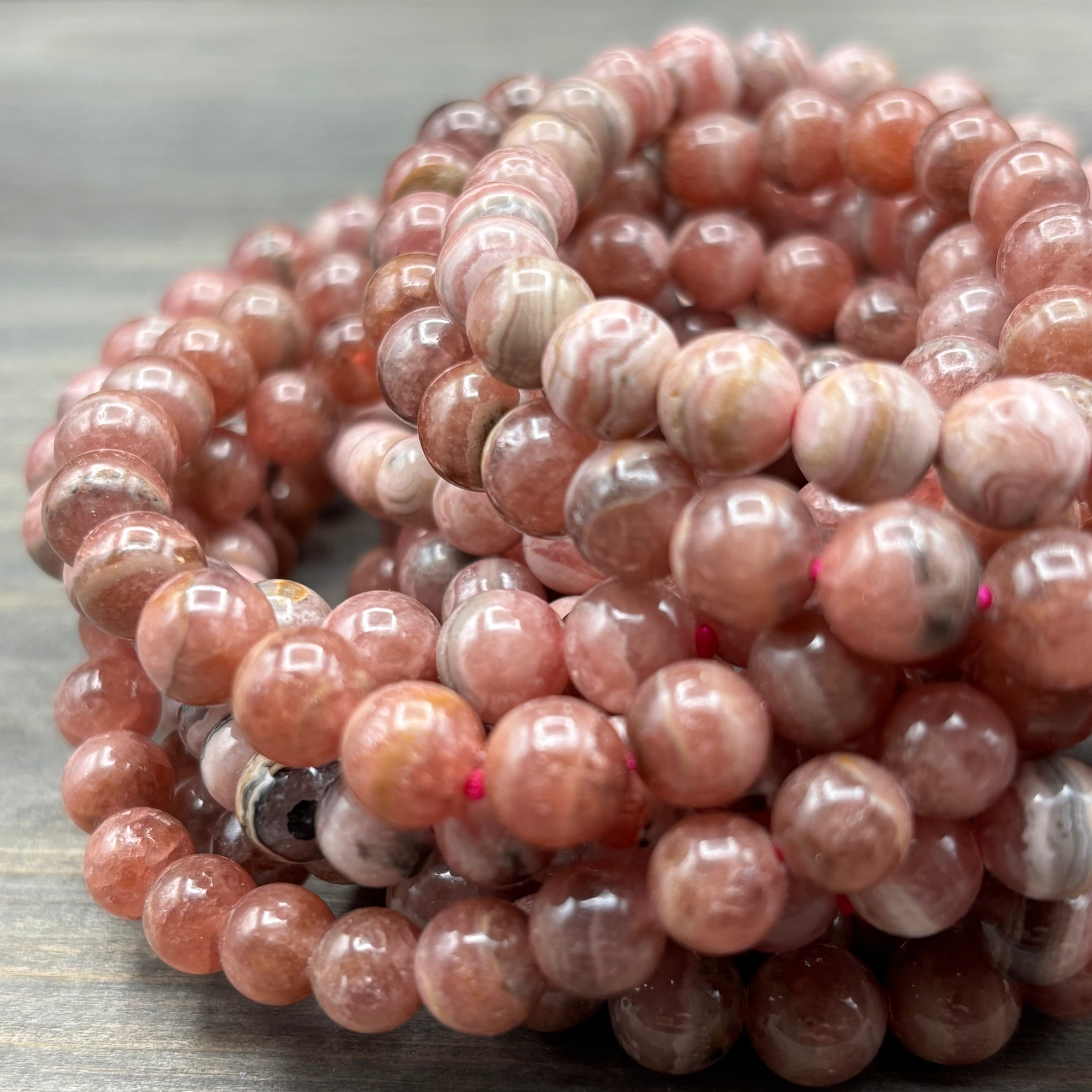 Rhodocrosite Bracelet.