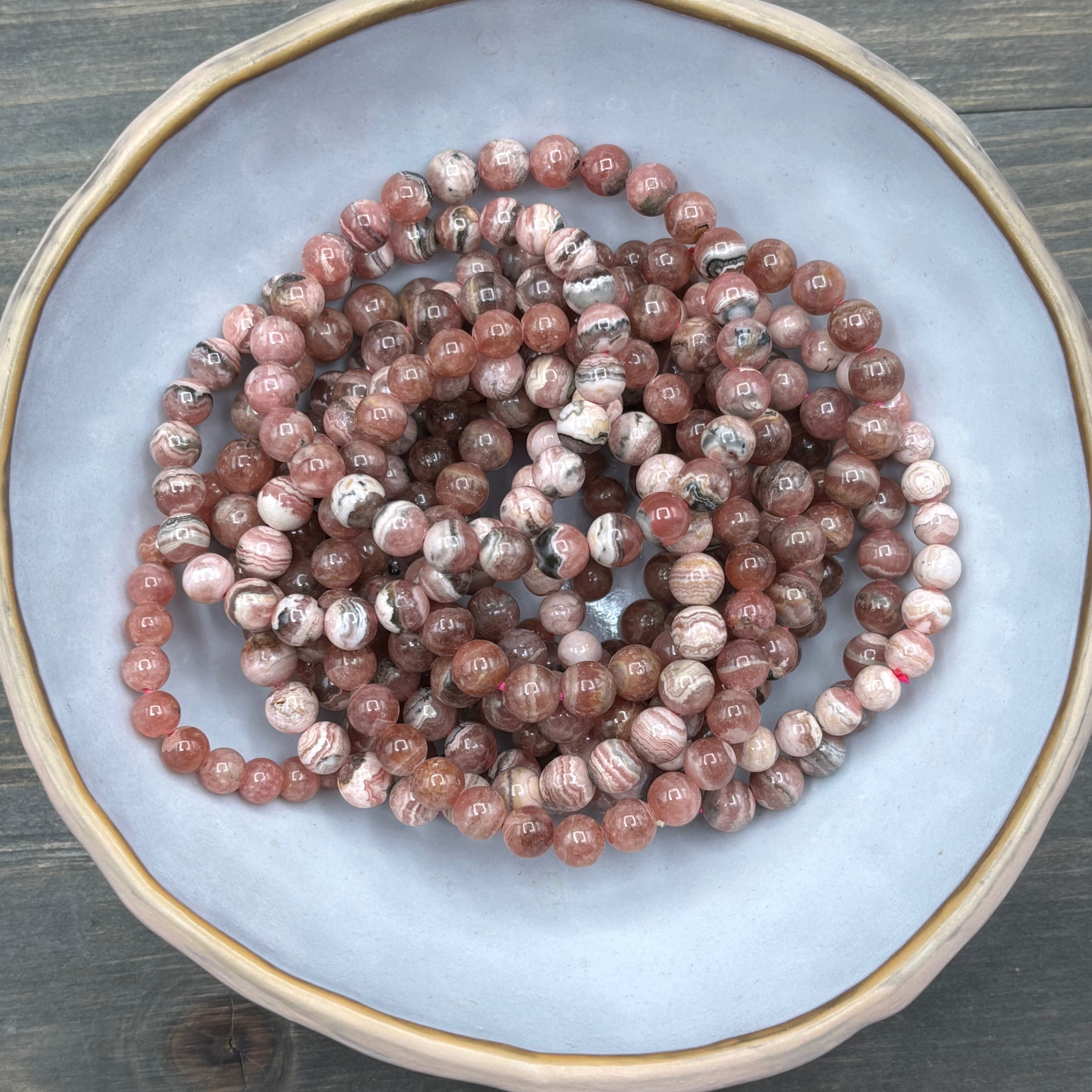 Rhodocrosite Bracelet.