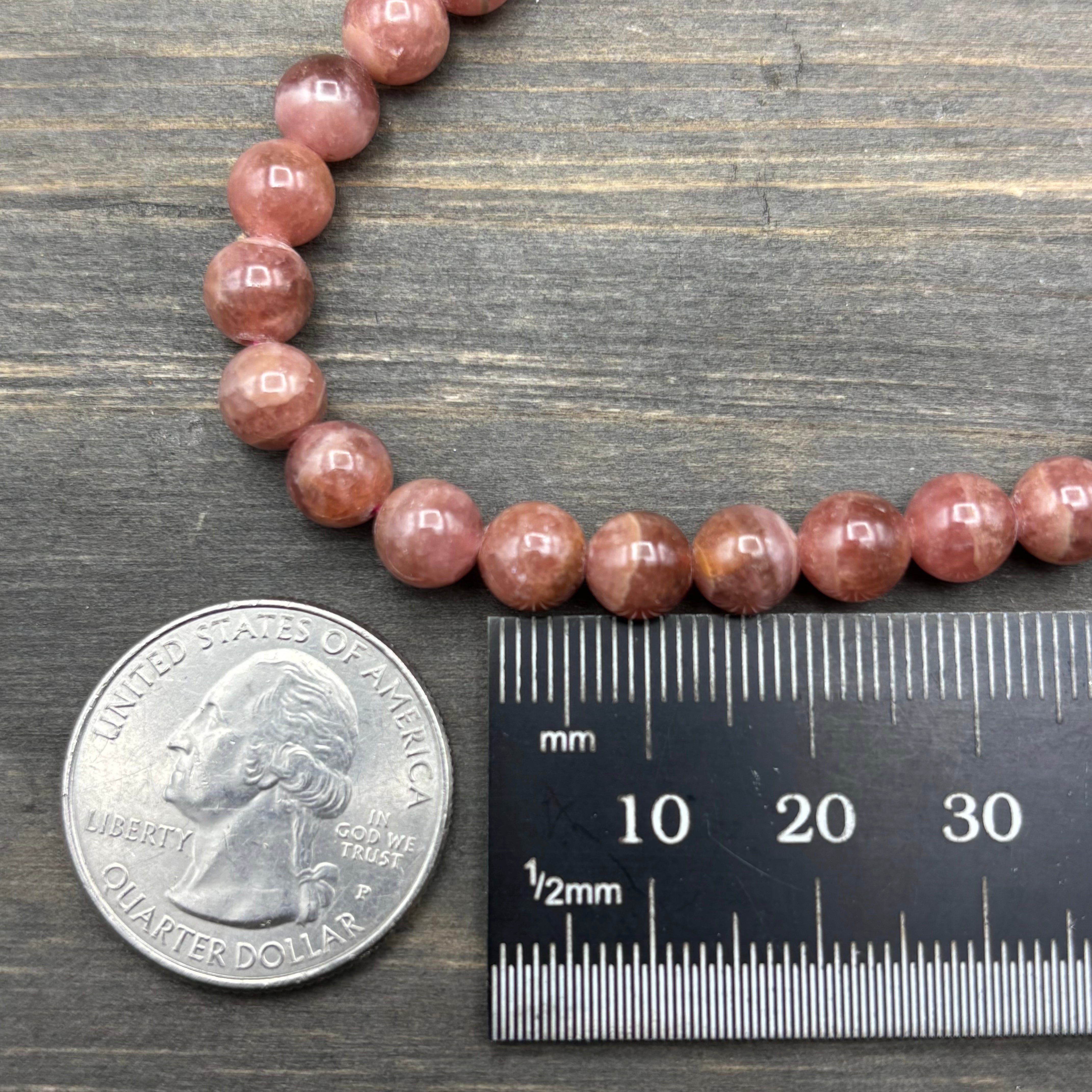 Rhodocrosite Bracelet.