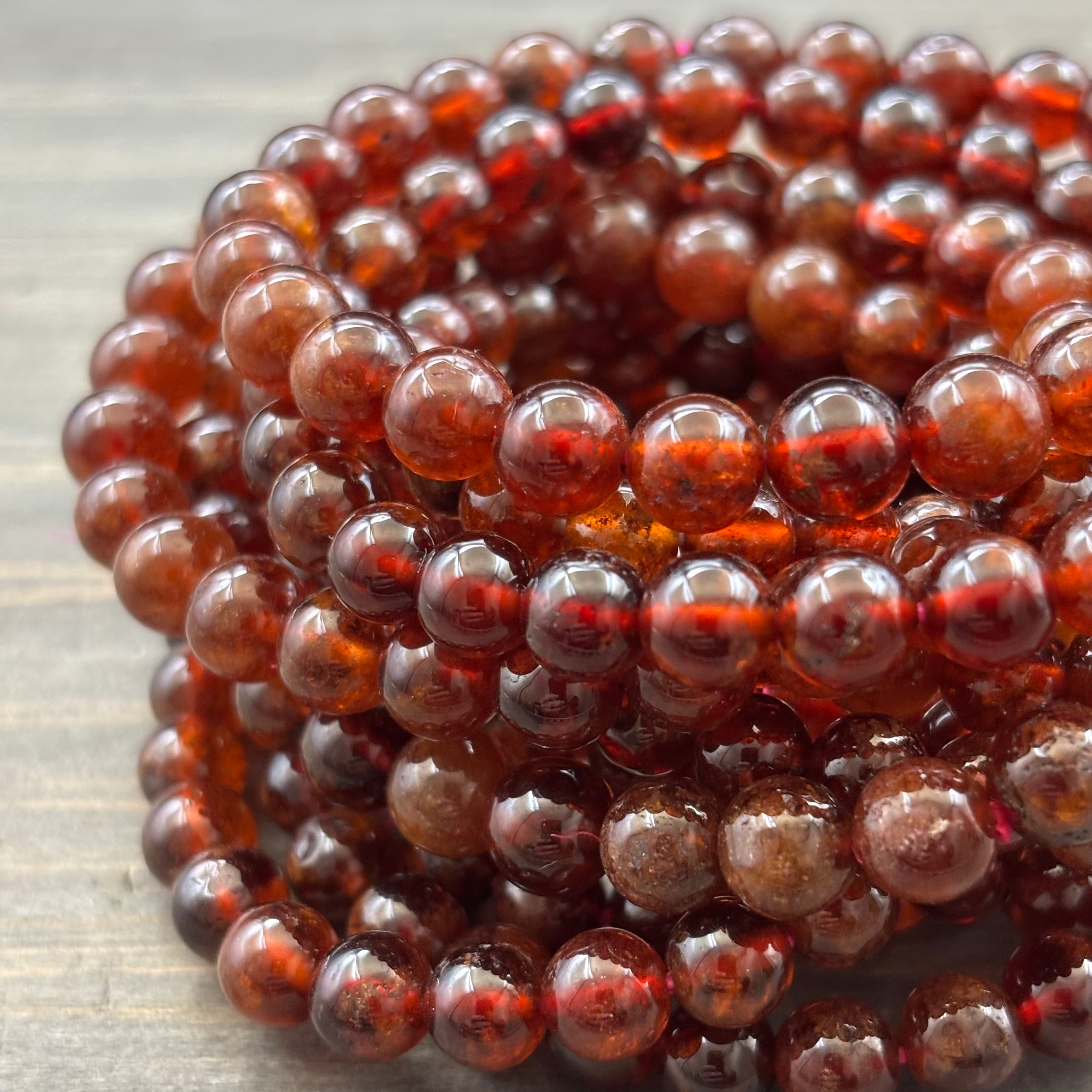 Hessonite Garnet Bracelet