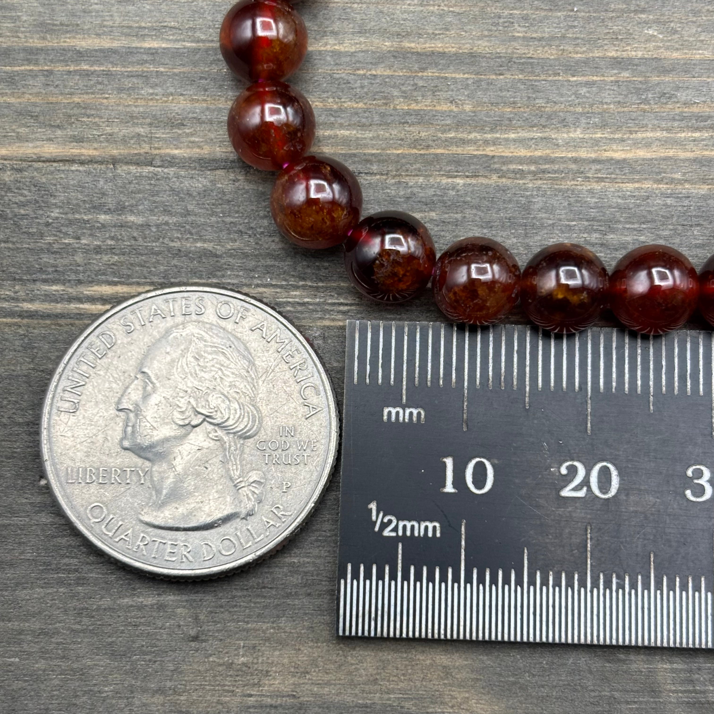 Hessonite Garnet Bracelet