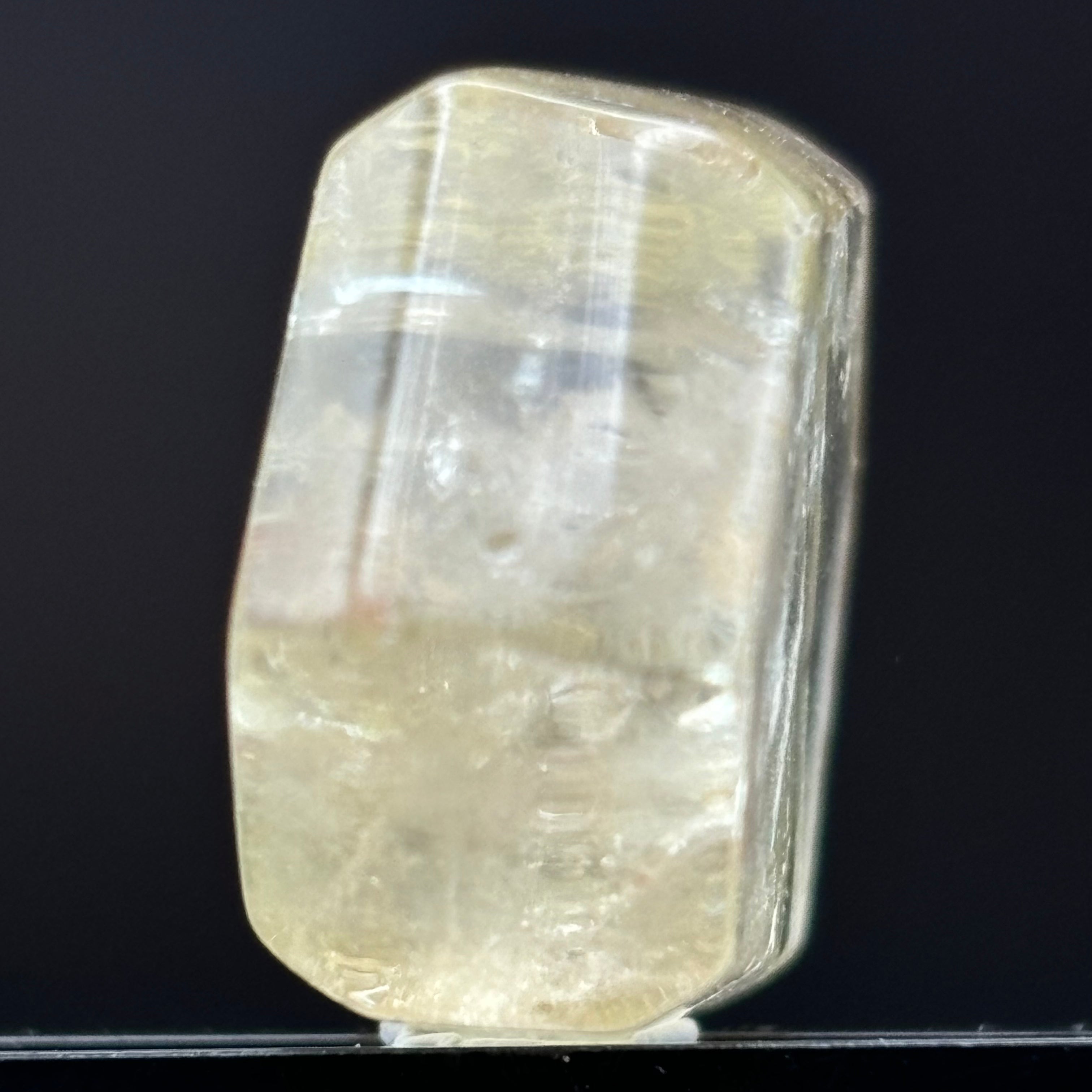 Citrine Crystal Cross-Section - 084