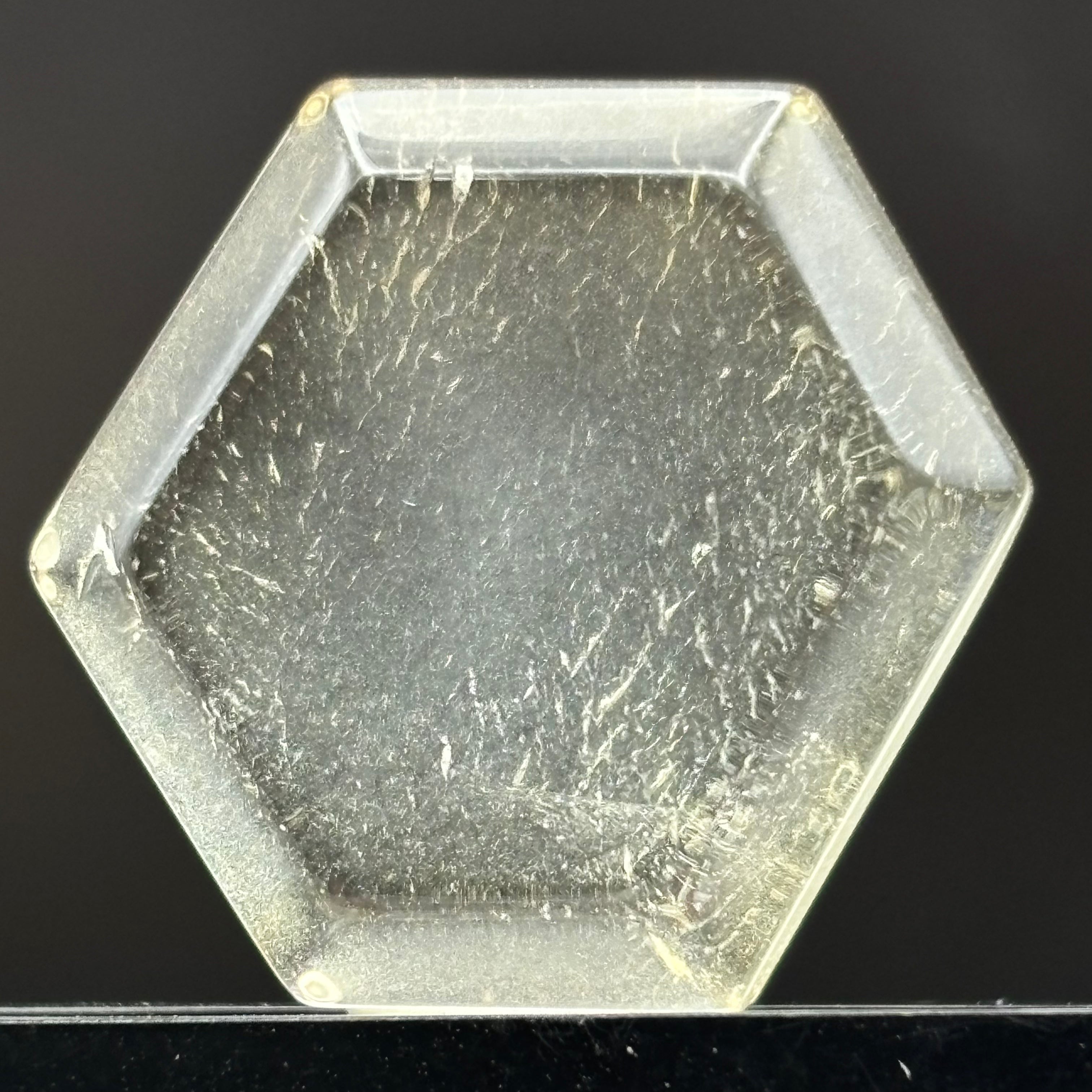 Citrine Crystal Cross-Section - 087