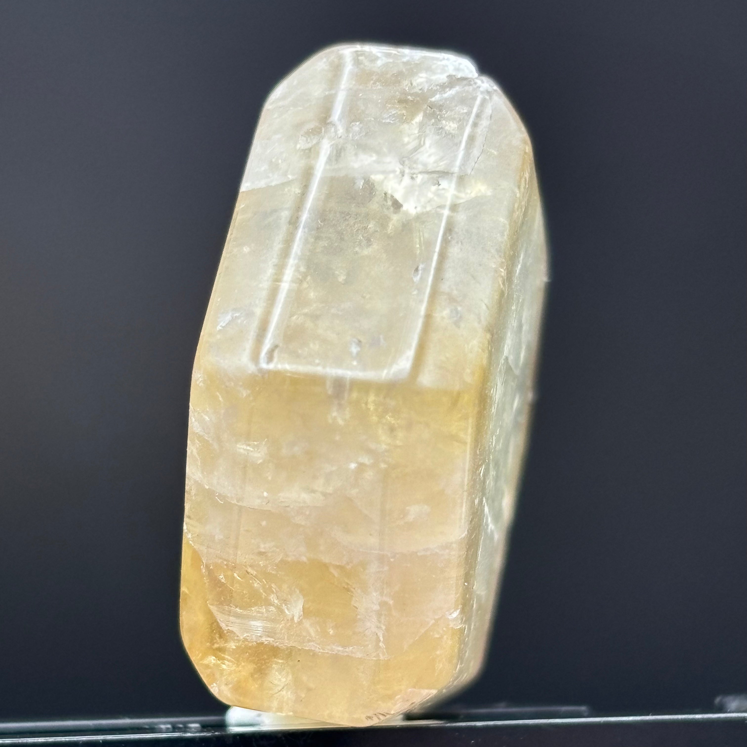Citrine Crystal Cross-Section - 099