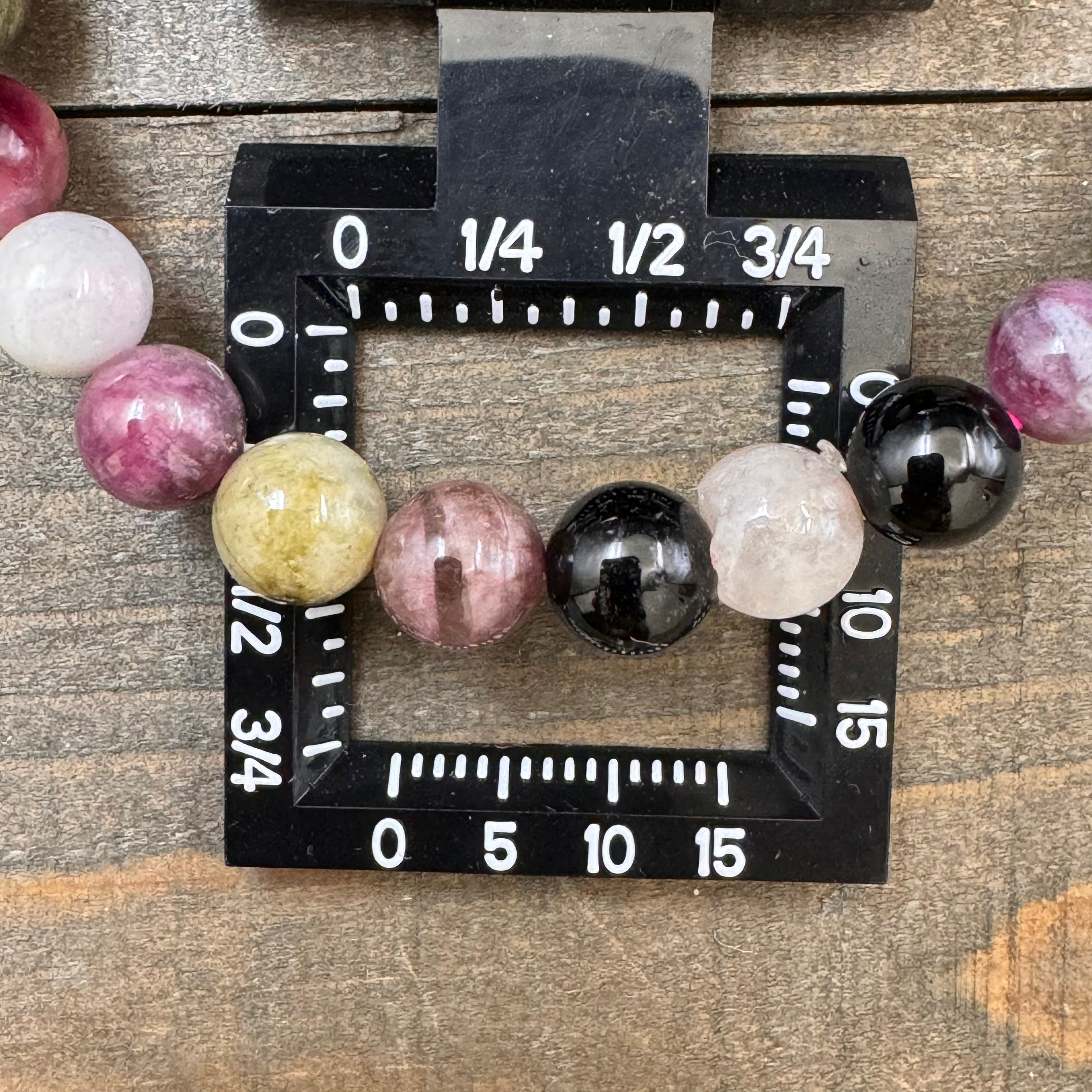 Multicolored Tourmaline Bracelet