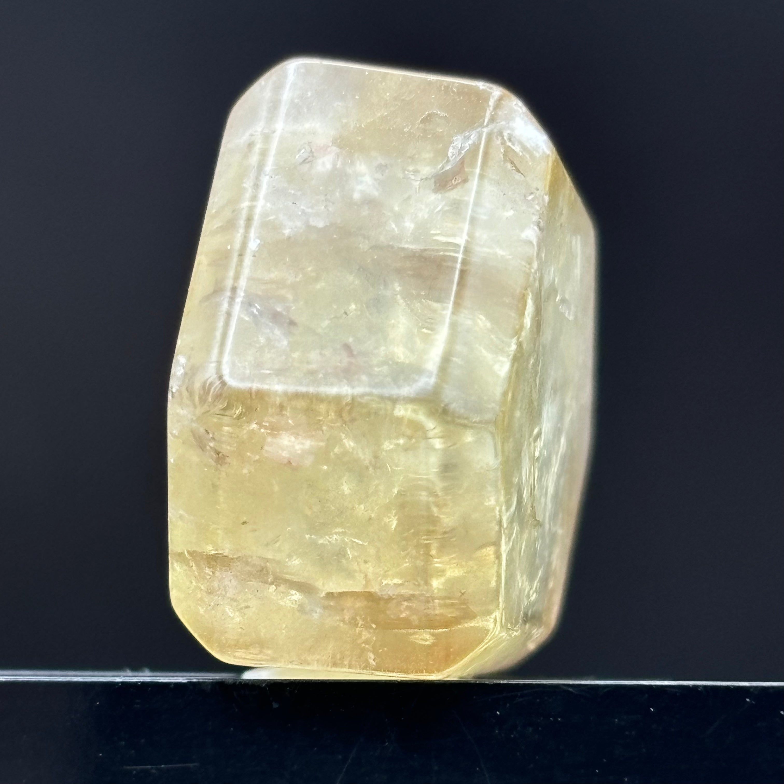 Citrine Crystal Cross-Section - 103