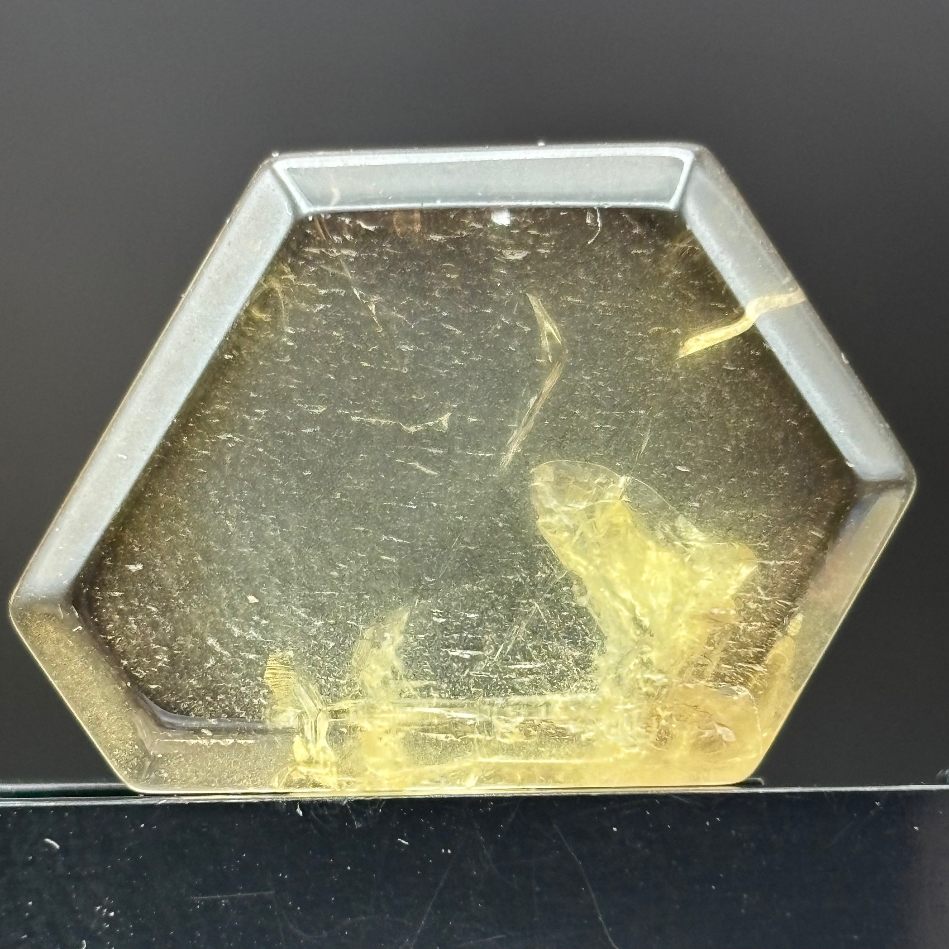 Citrine Crystal Cross-Section - 107