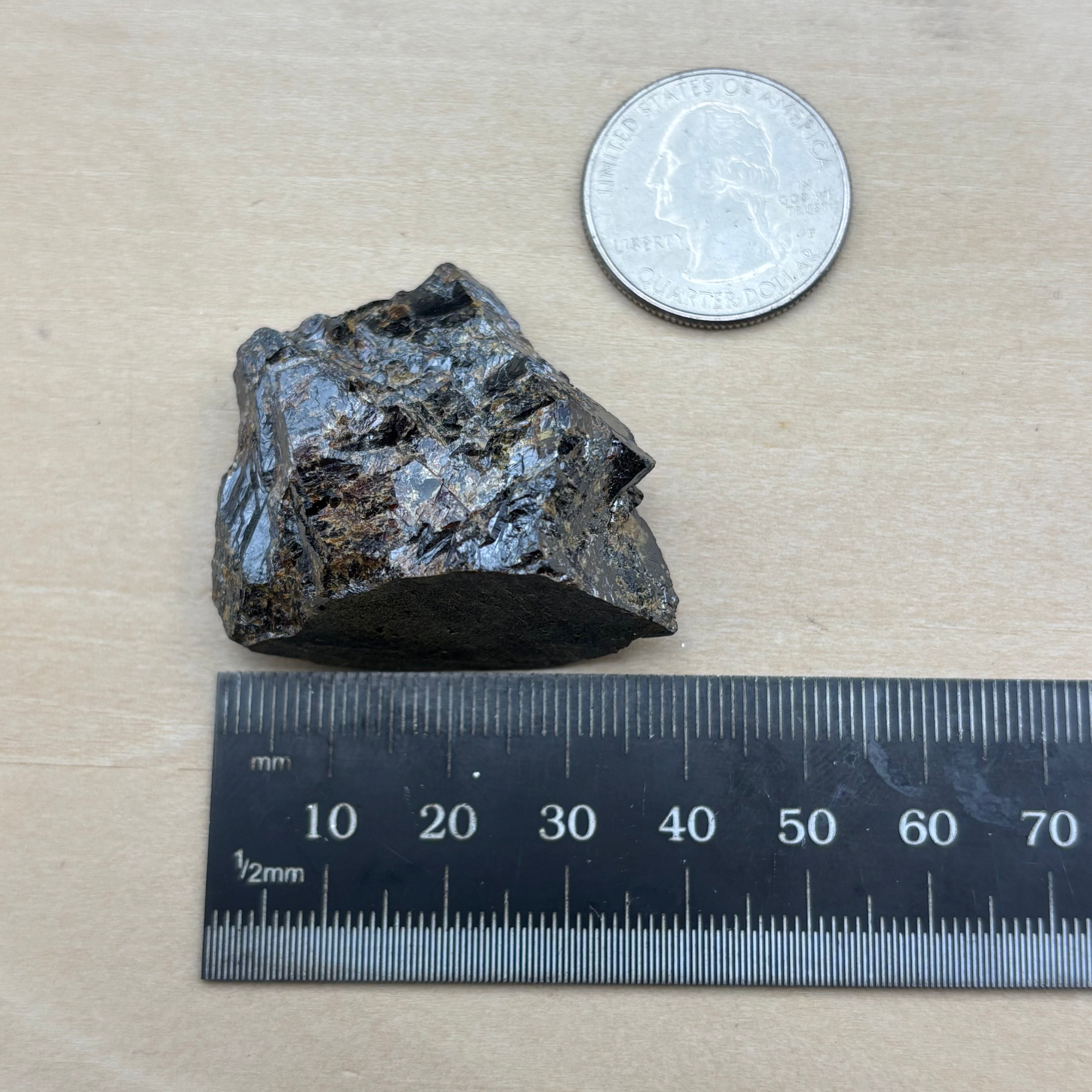 Sphalerite, Elmwood Mine - 001