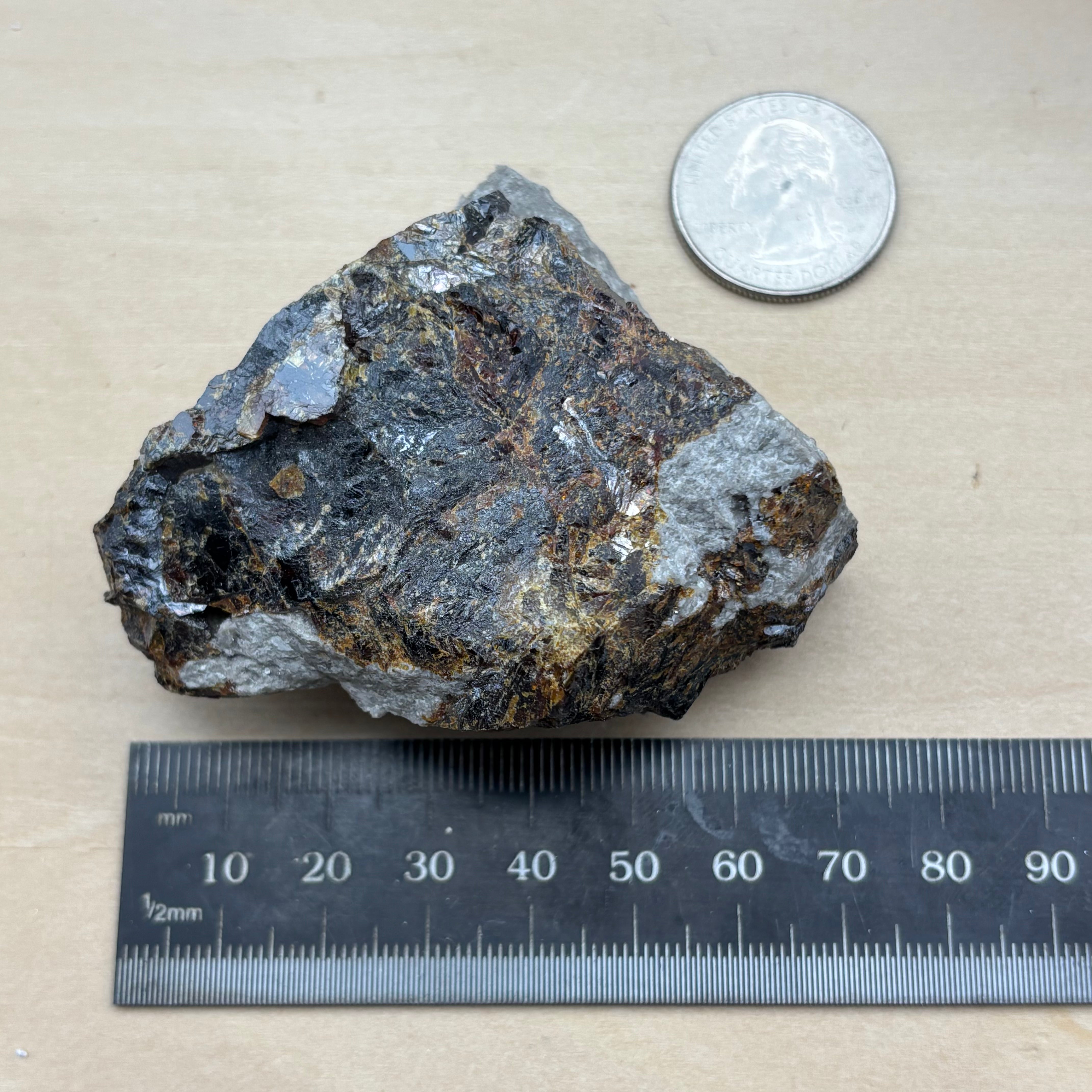 Sphalerite, Elmwood Mine - 051