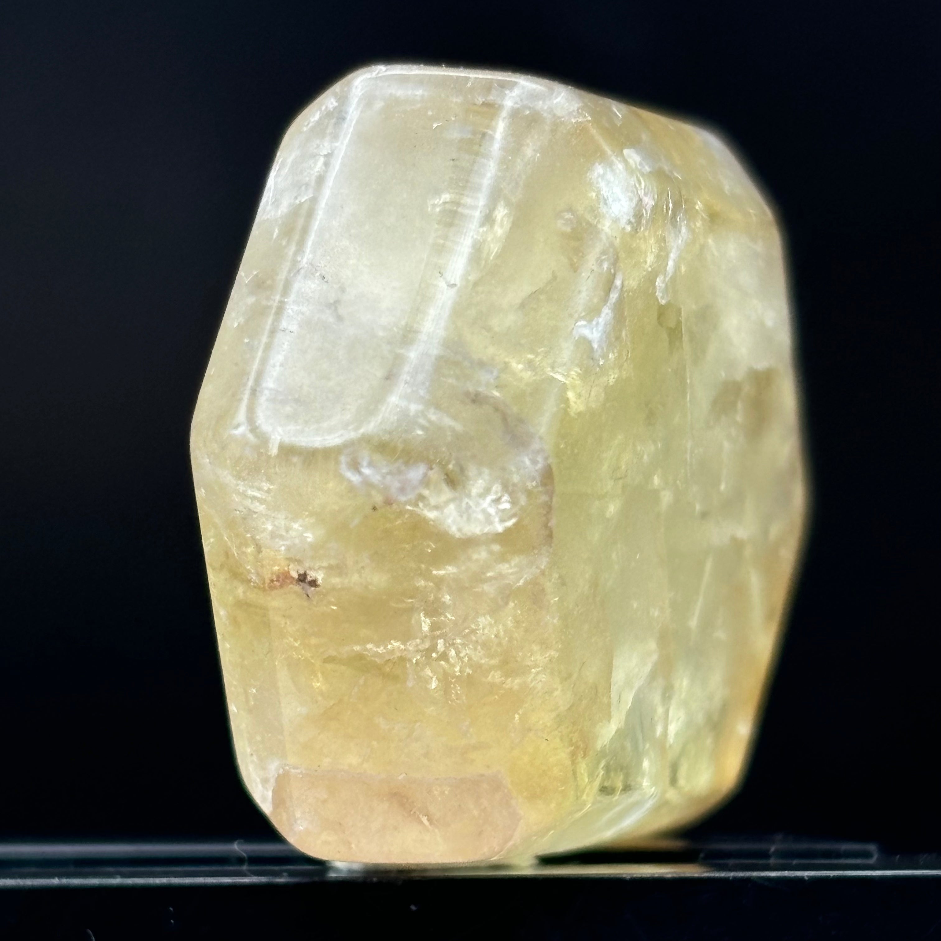 Citrine Crystal Cross-Section - 114