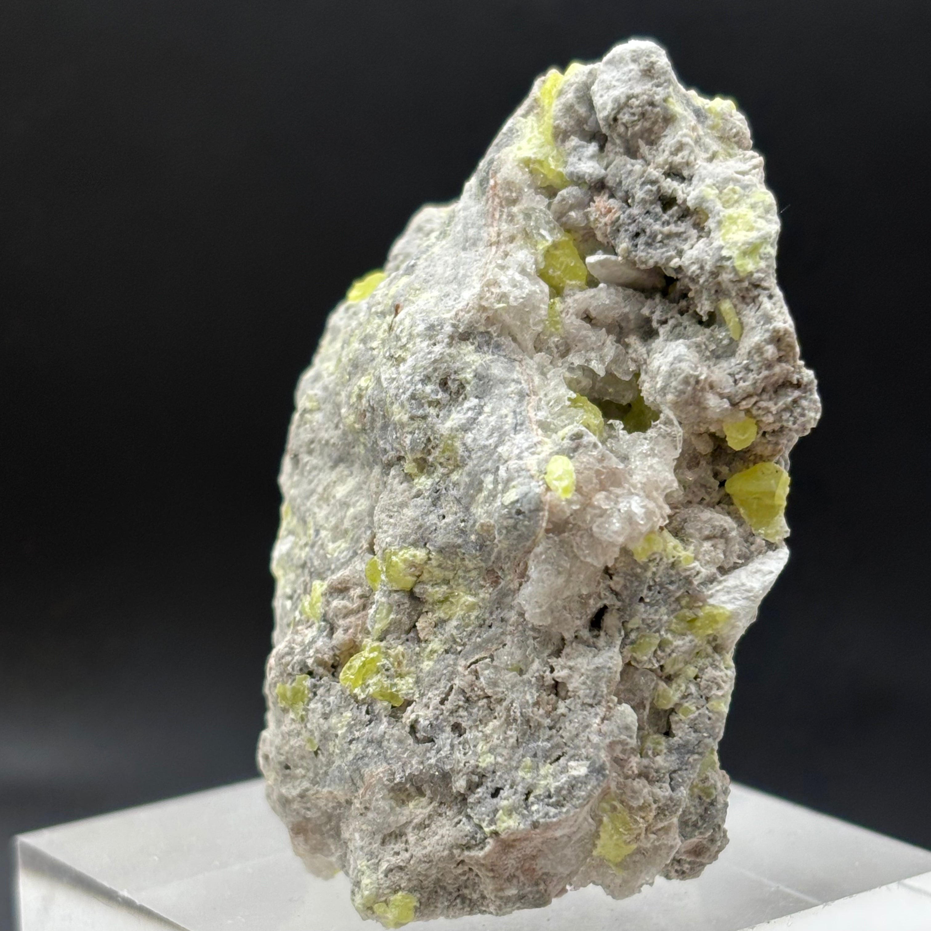 Sulfur on Quartz - 026