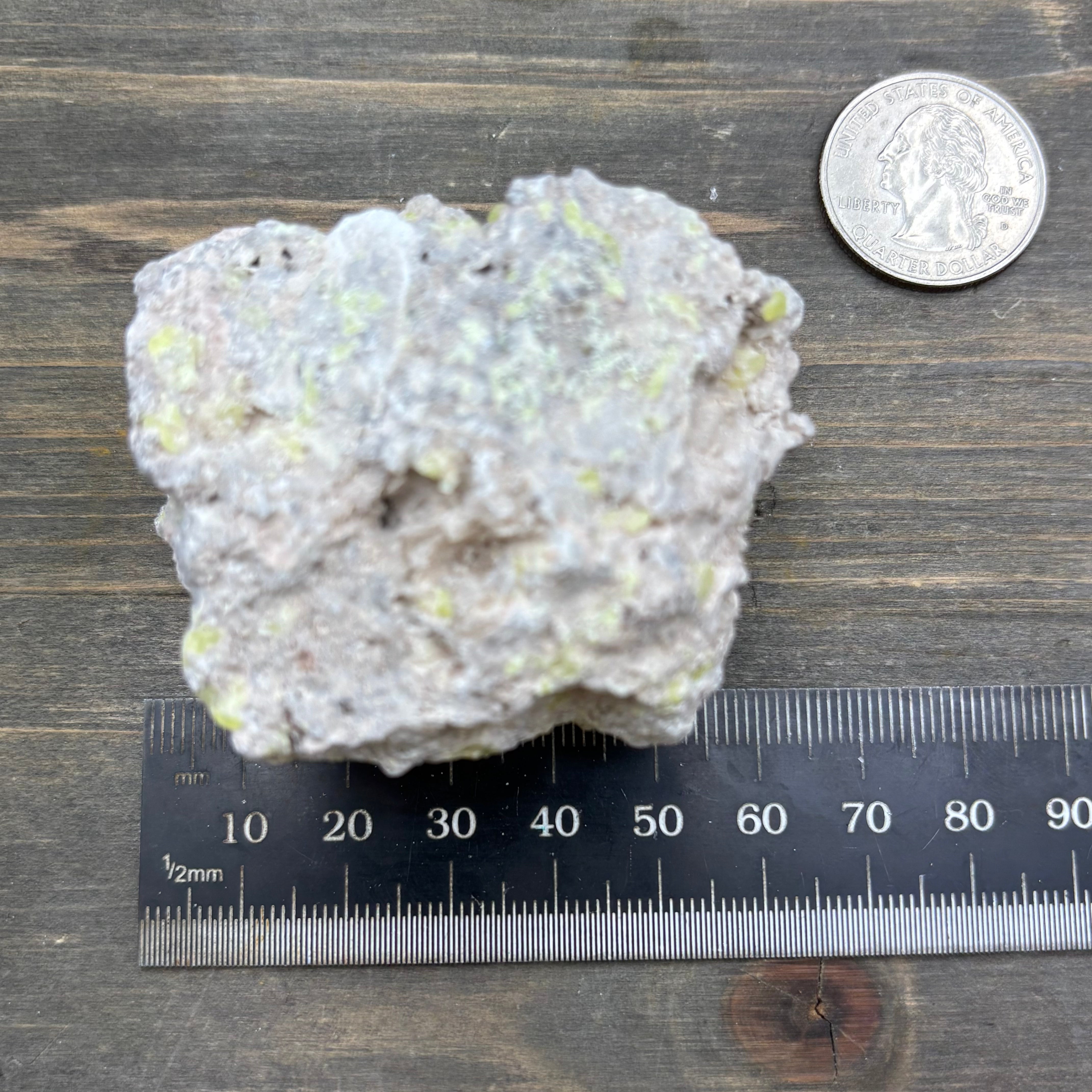Sulfur on Quartz - 026